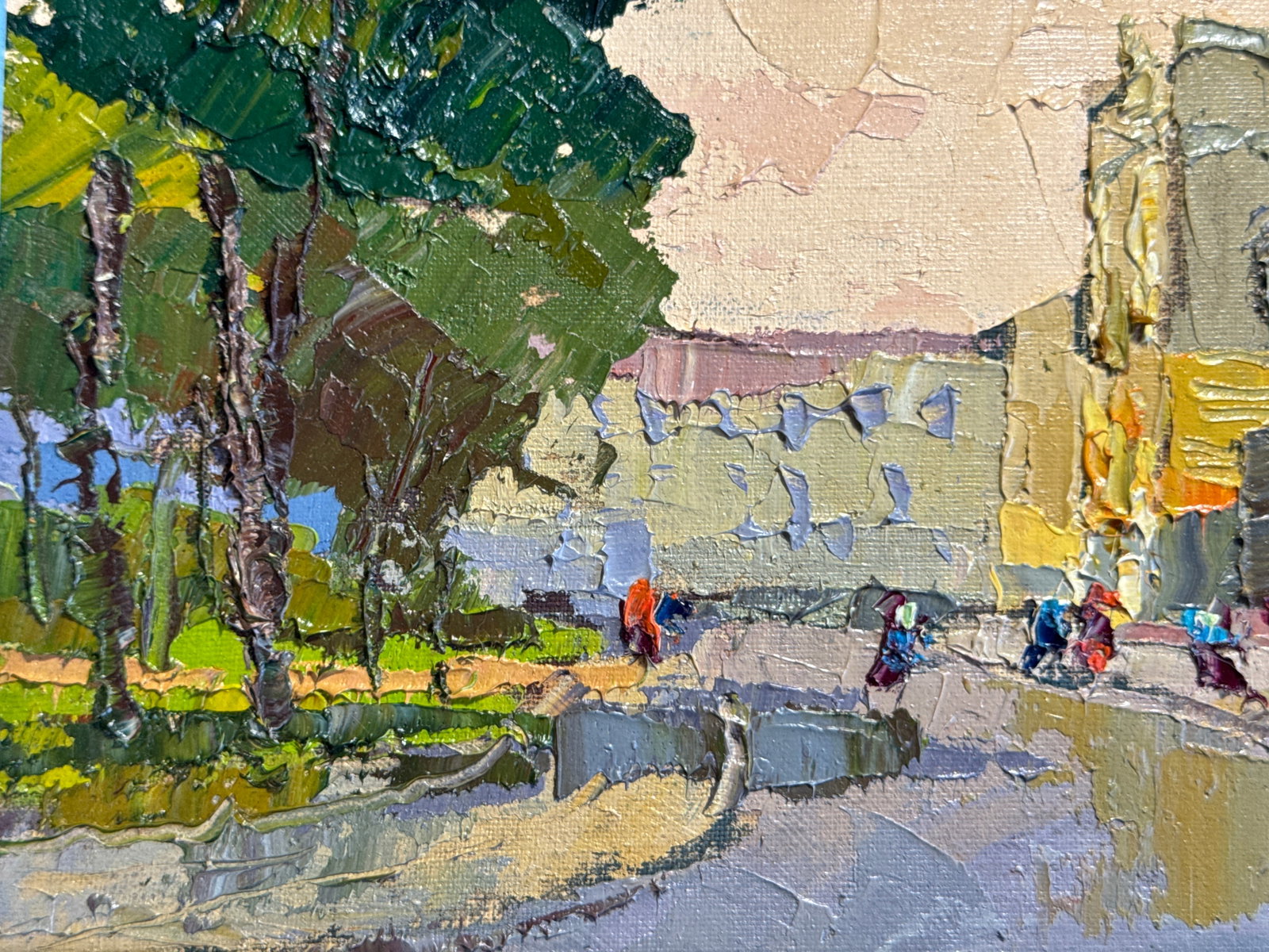 Oil painting with frame Ivan Franko National University of Lviv K. Leonid - 3