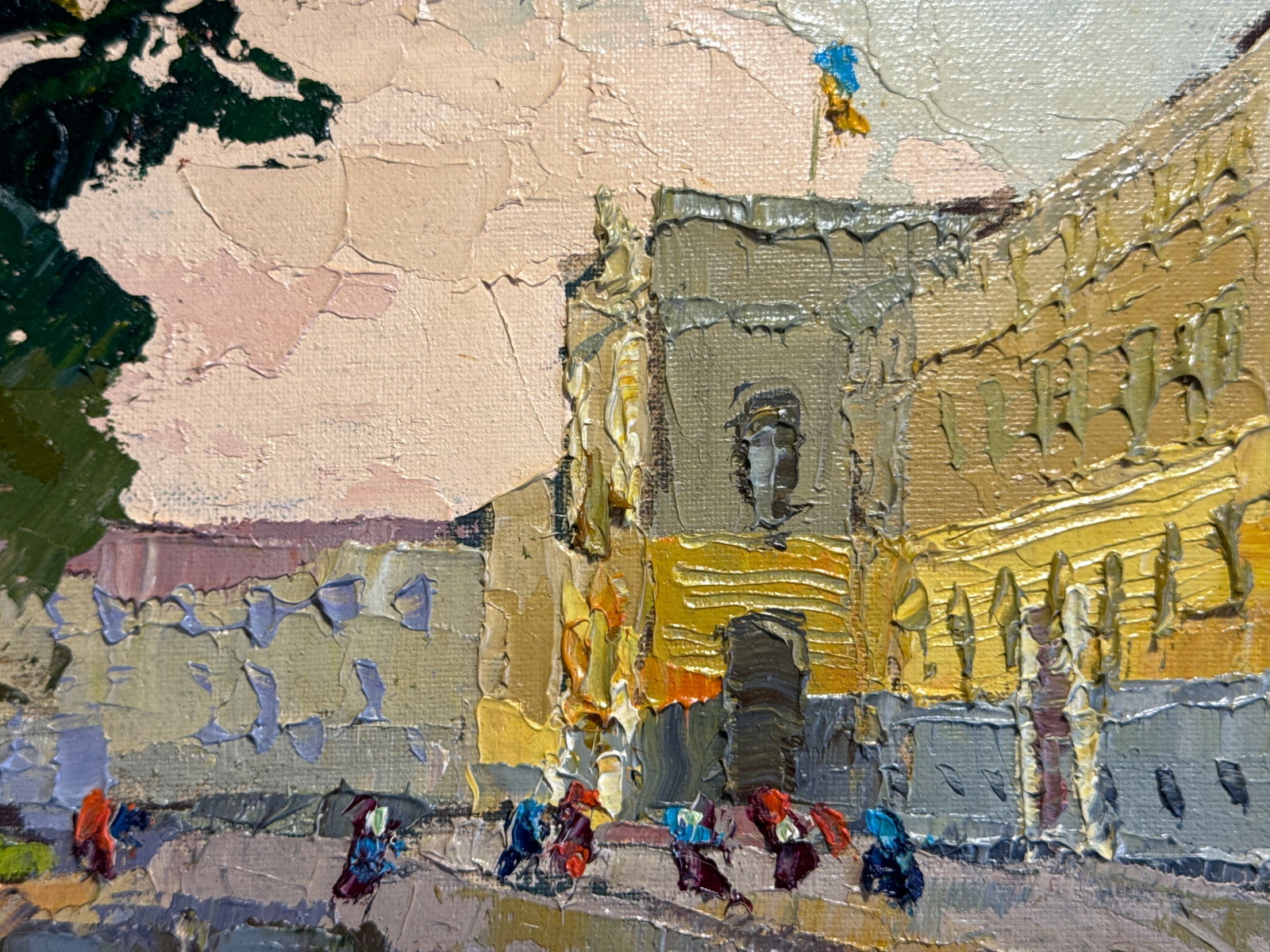 Oil painting with frame Ivan Franko National University of Lviv K. Leonid - 8