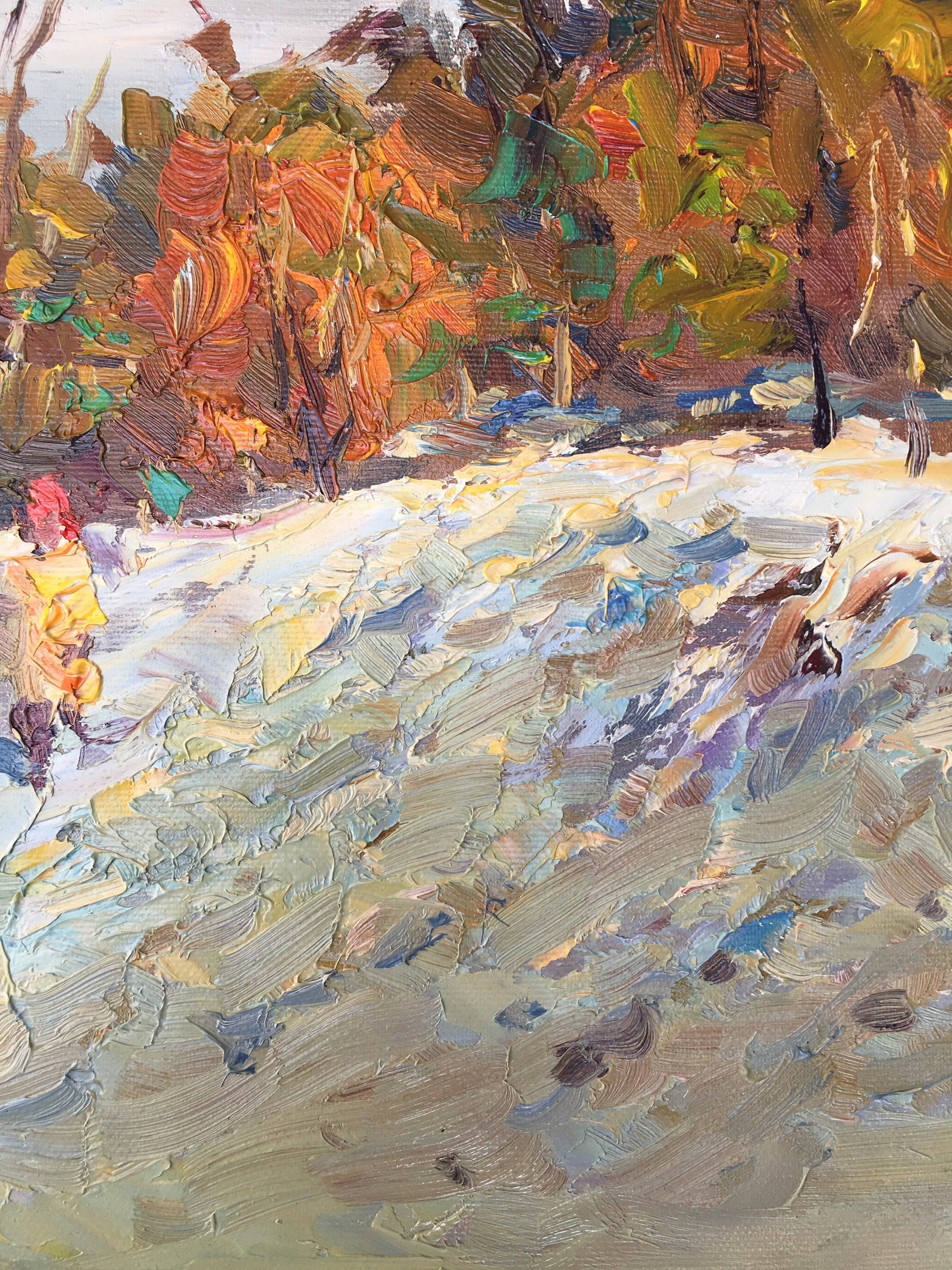 Oil painting On a walk Sergey Ivanovich Animov - 10
