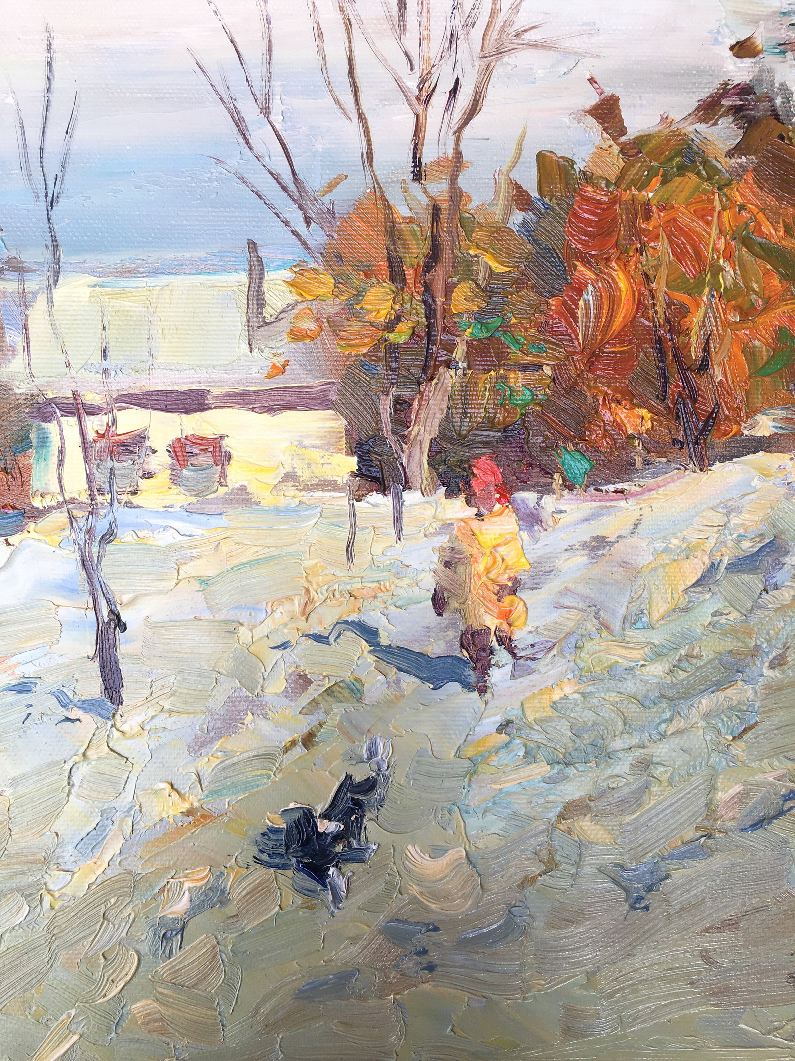 Oil painting On a walk Sergey Ivanovich Animov - 5