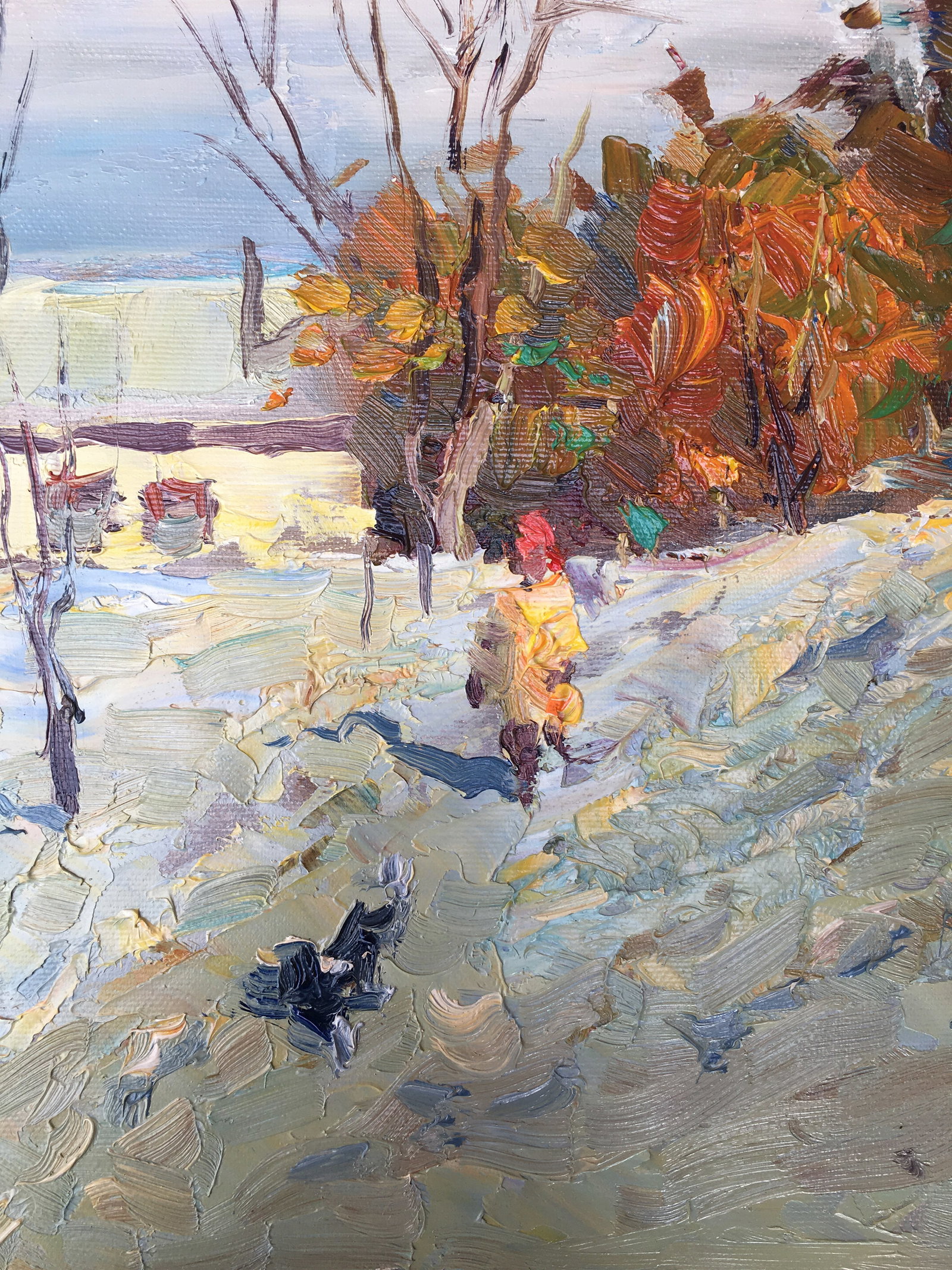Oil painting On a walk Sergey Ivanovich Animov - 6
