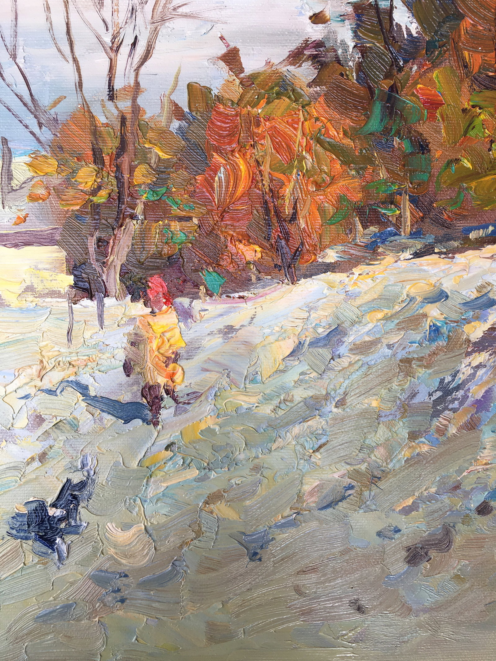 Oil painting On a walk Sergey Ivanovich Animov - 7