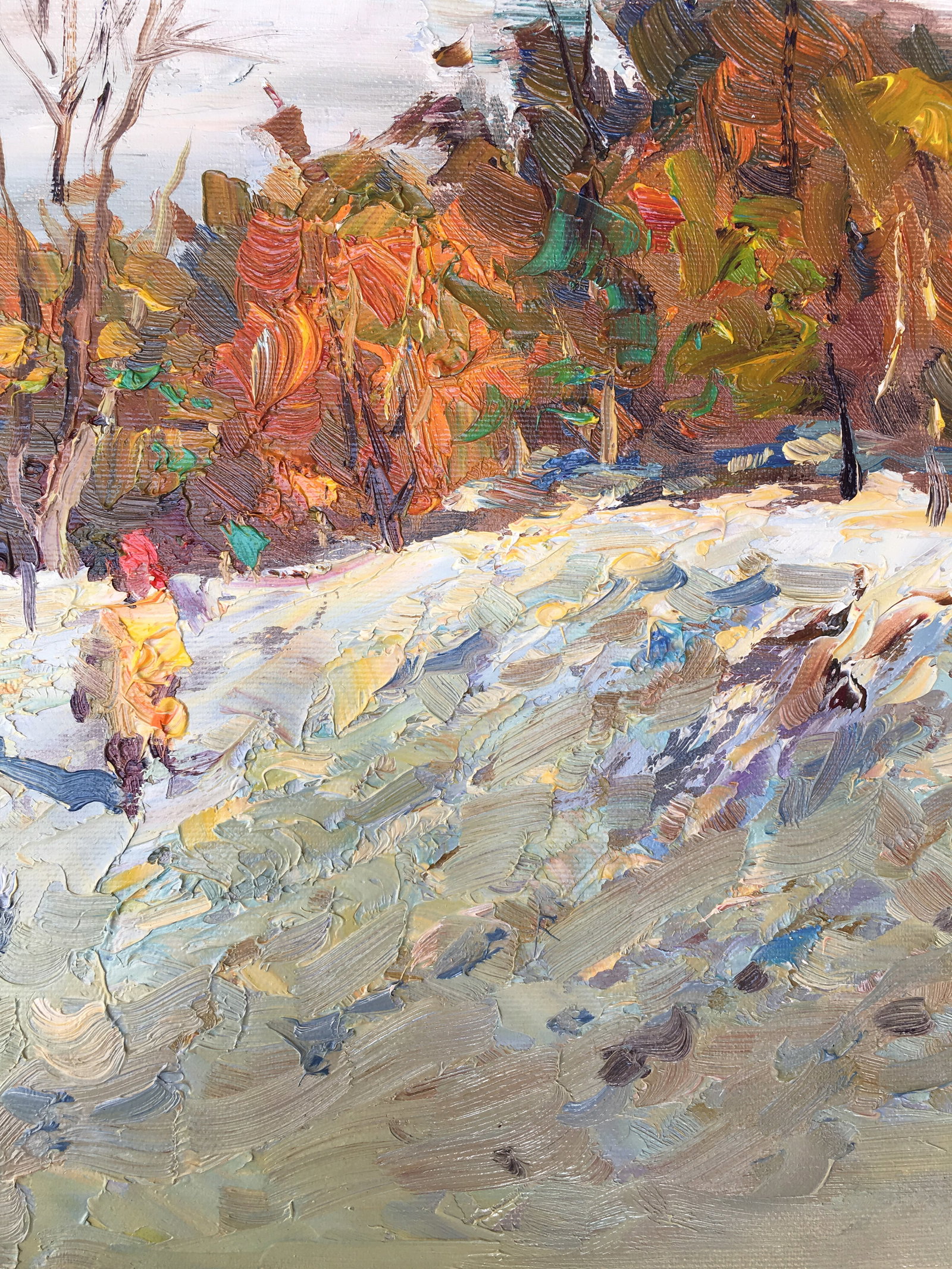 Oil painting On a walk Sergey Ivanovich Animov - 8