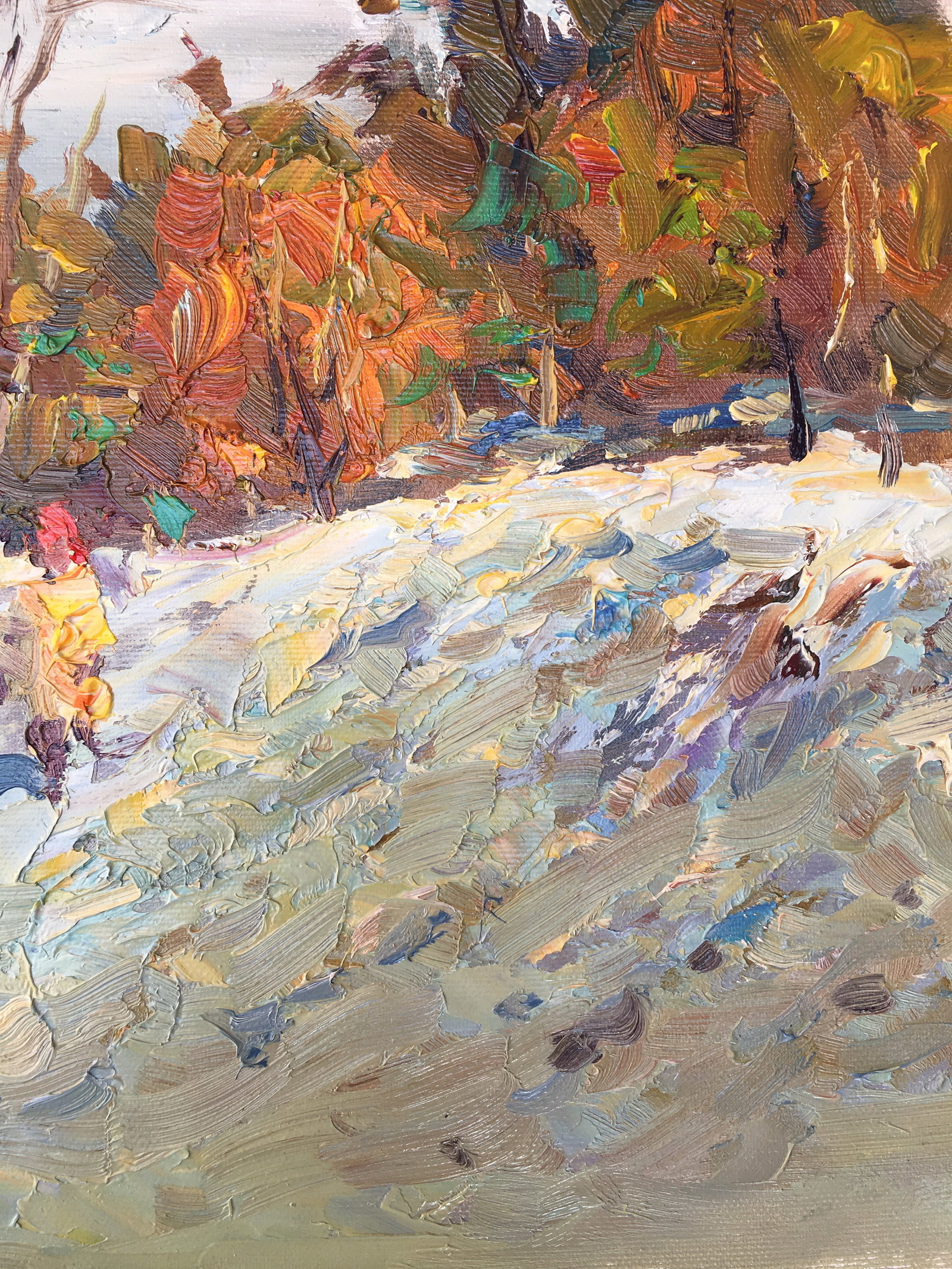 Oil painting On a walk Sergey Ivanovich Animov - 9