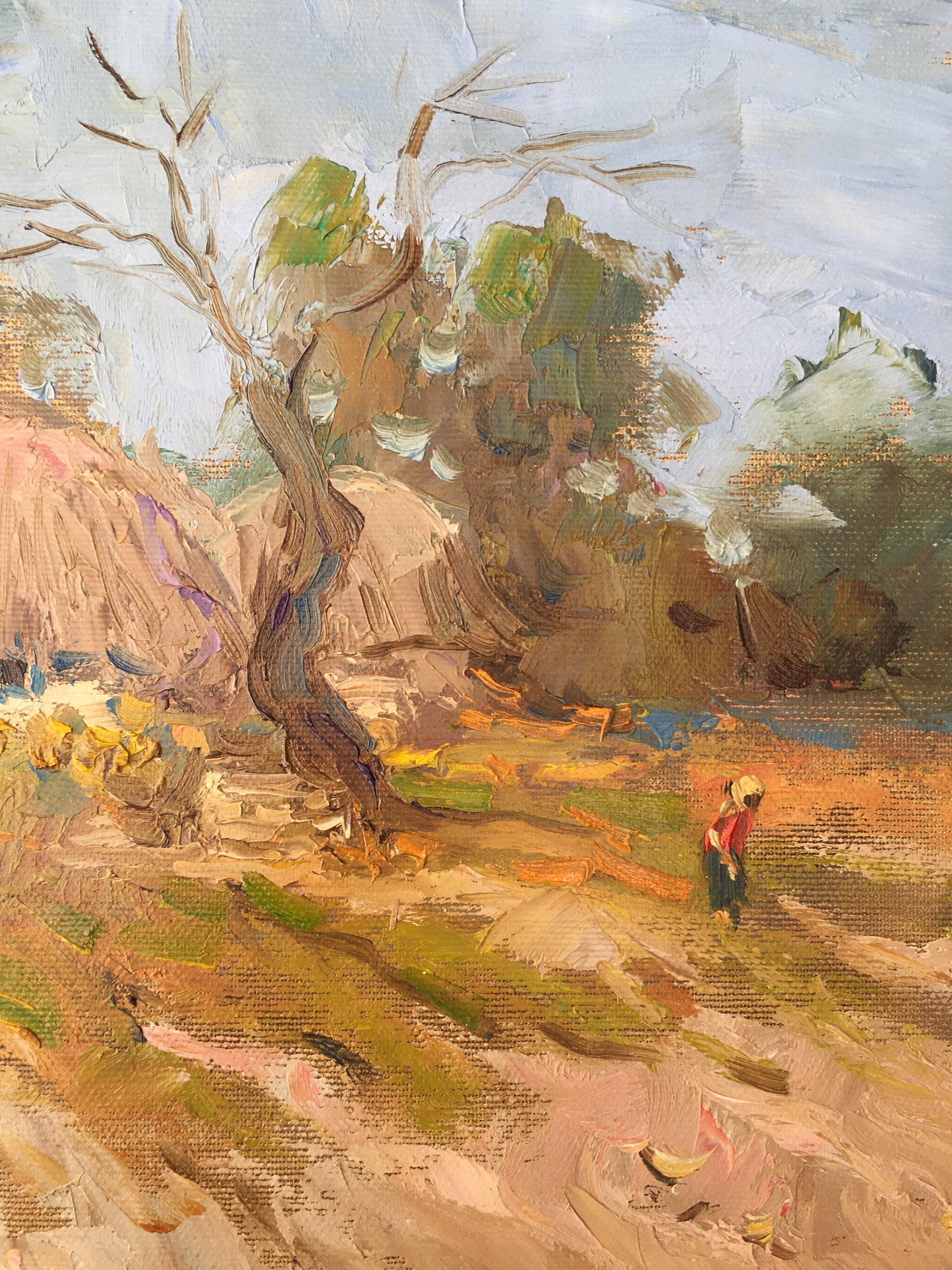 Oil painting Grandma's House Sergey Ivanovich Animov - 10