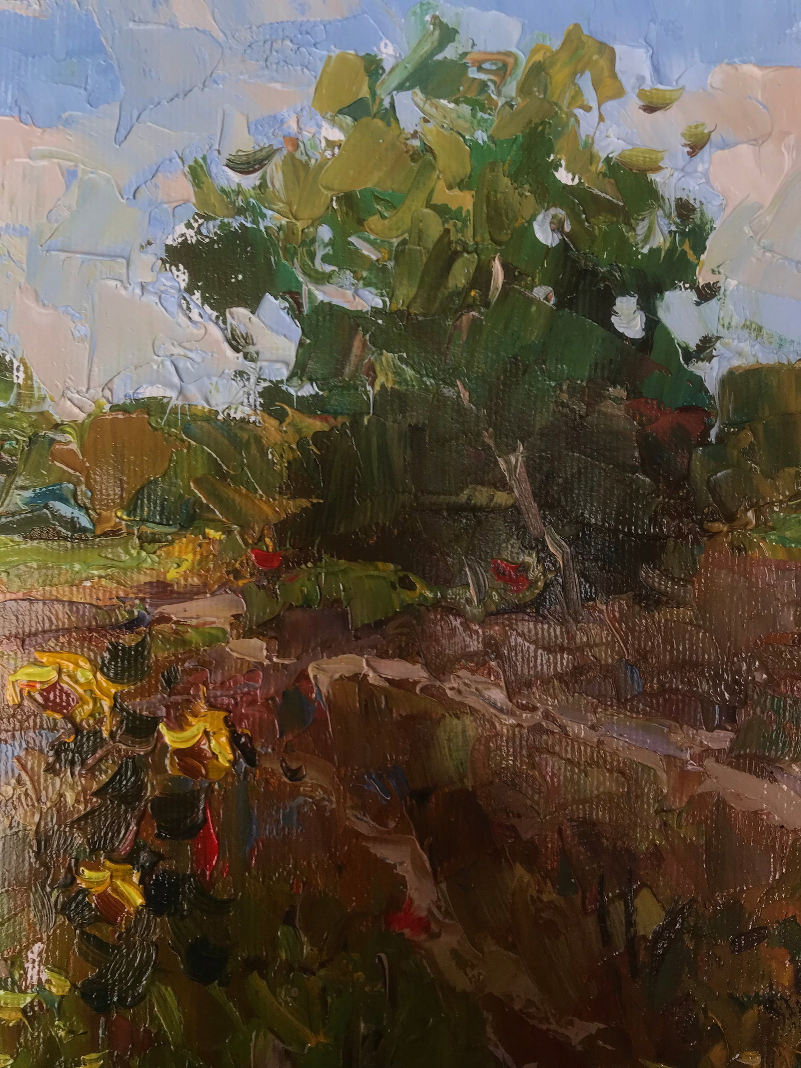 Oil painting Forest Glade Sergey Ivanovich Animov - 5