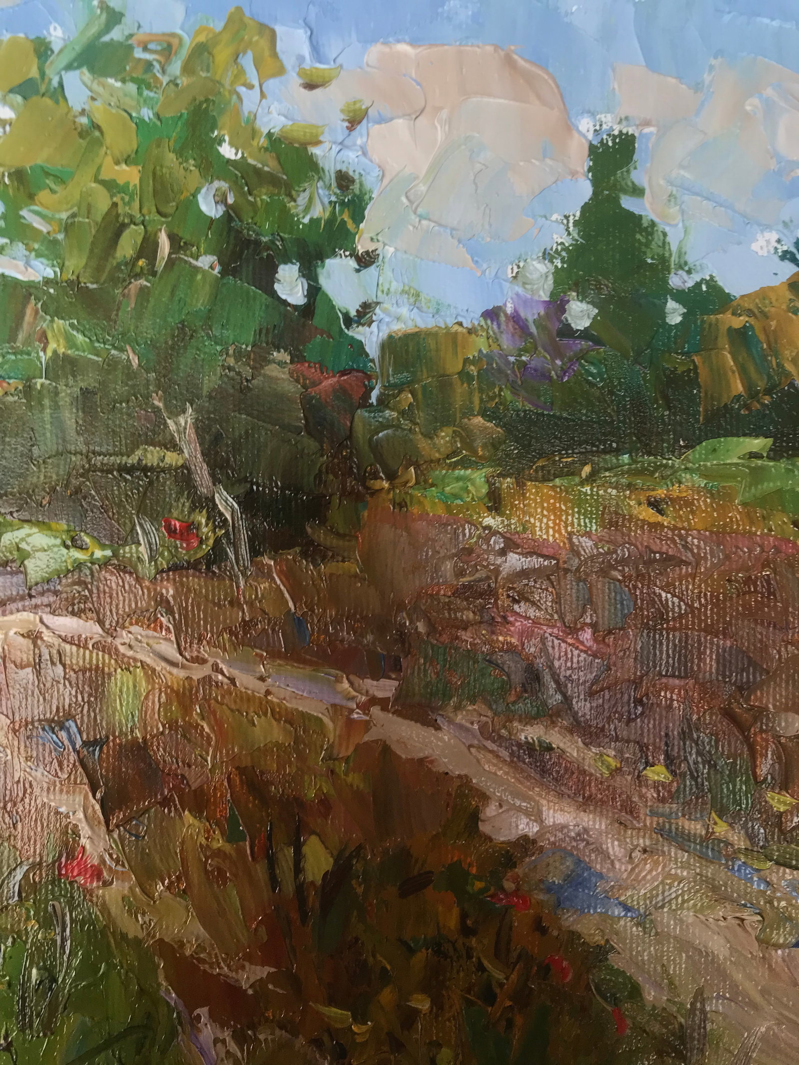 Oil painting Forest Glade Sergey Ivanovich Animov - 7