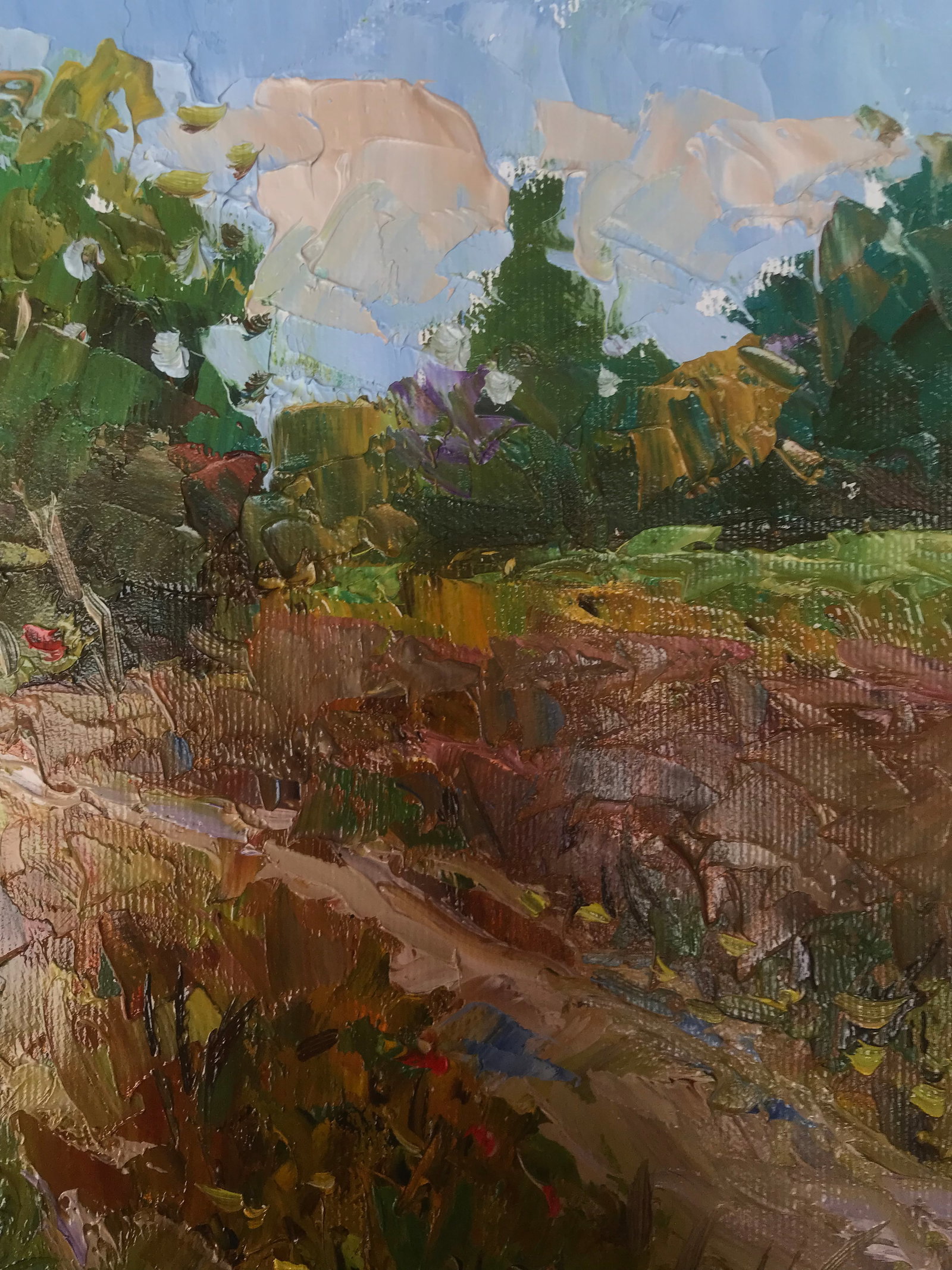 Oil painting Forest Glade Sergey Ivanovich Animov - 8