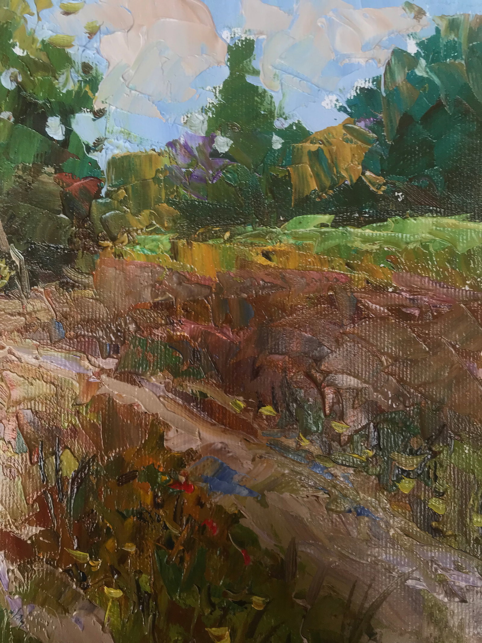 Oil painting Forest Glade Sergey Ivanovich Animov - 9