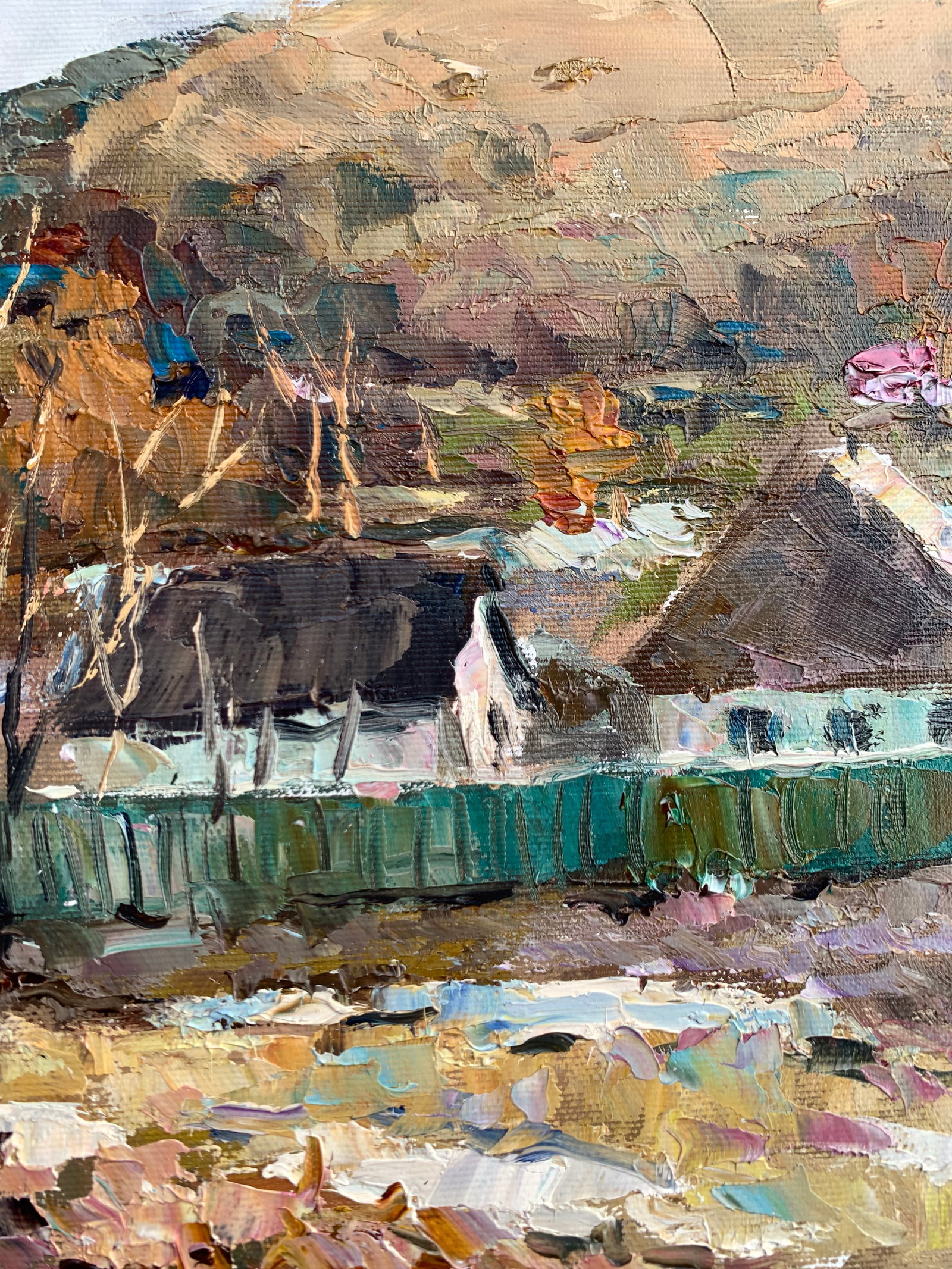 Oil painting Cold day Sergey Ivanovich Animov - 6