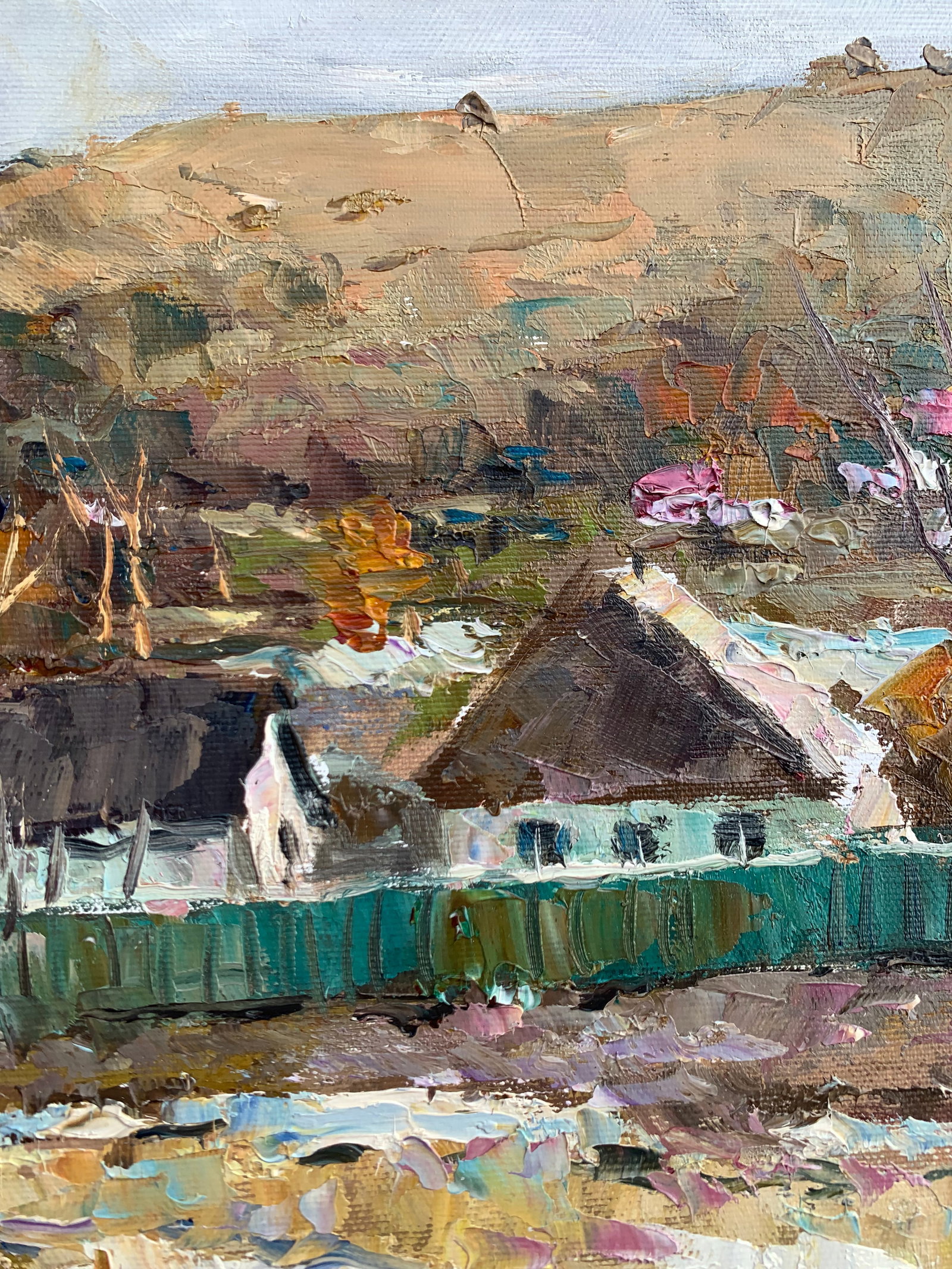 Oil painting Cold day Sergey Ivanovich Animov - 7