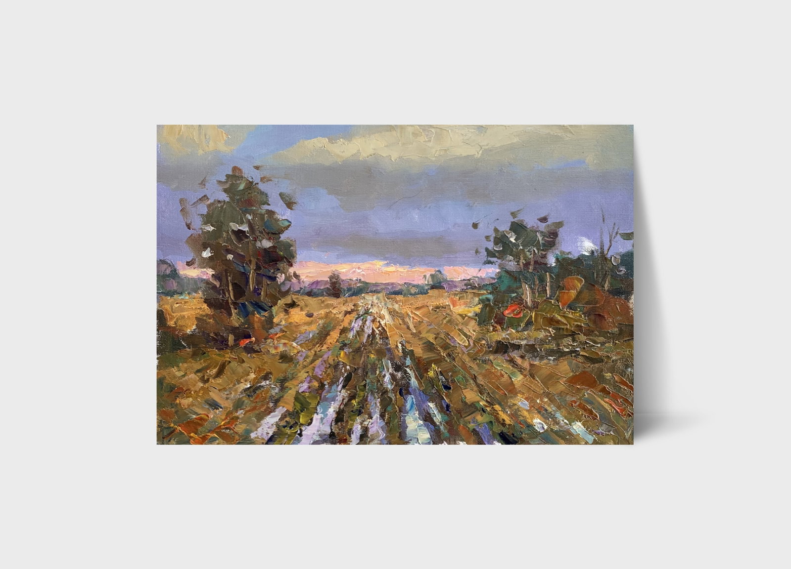 Oil painting Road to the horizon Sergey Ivanovich Animov - 11