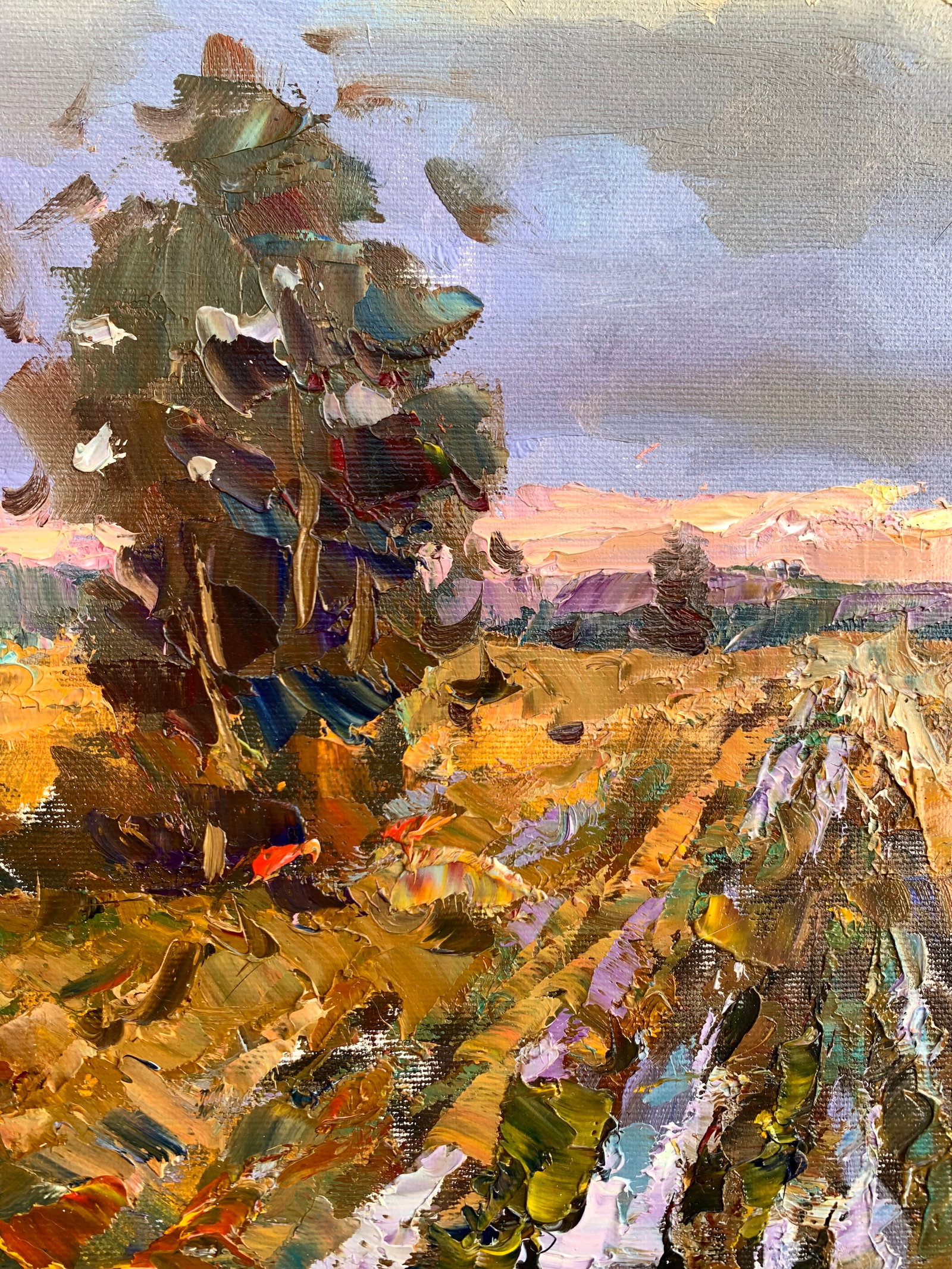 Oil painting Road to the horizon Sergey Ivanovich Animov - 4