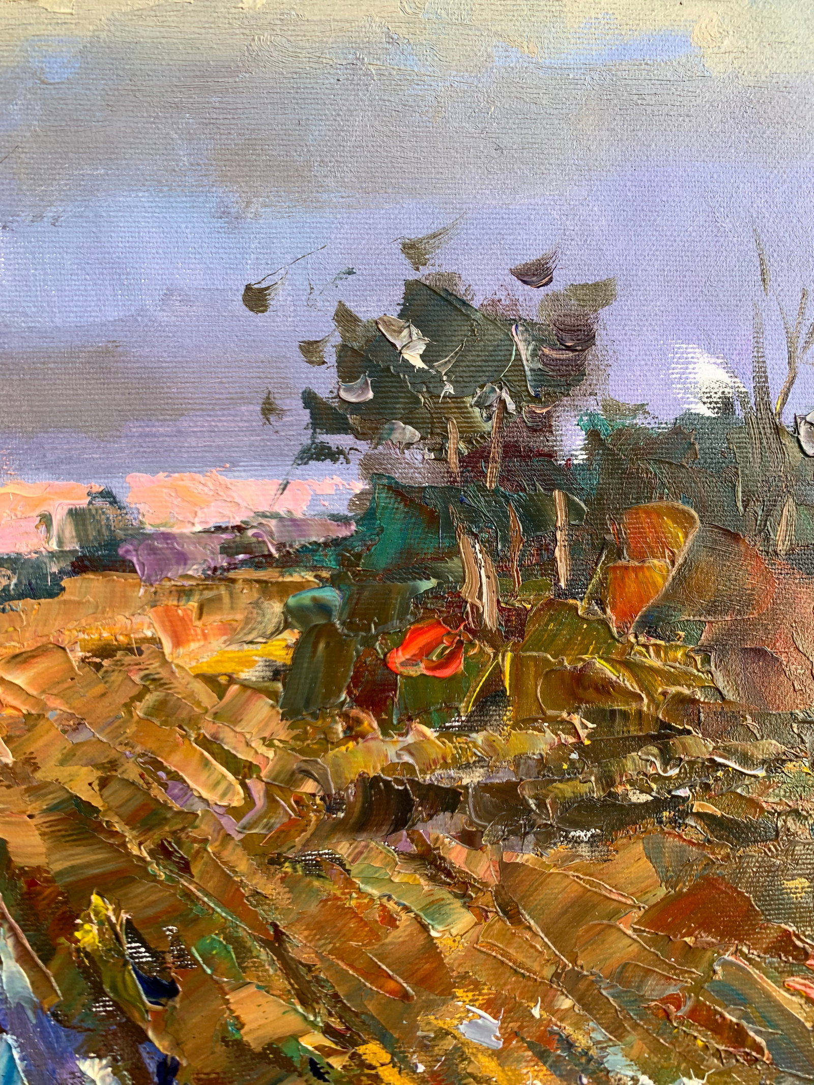 Oil painting Road to the horizon Sergey Ivanovich Animov - 8