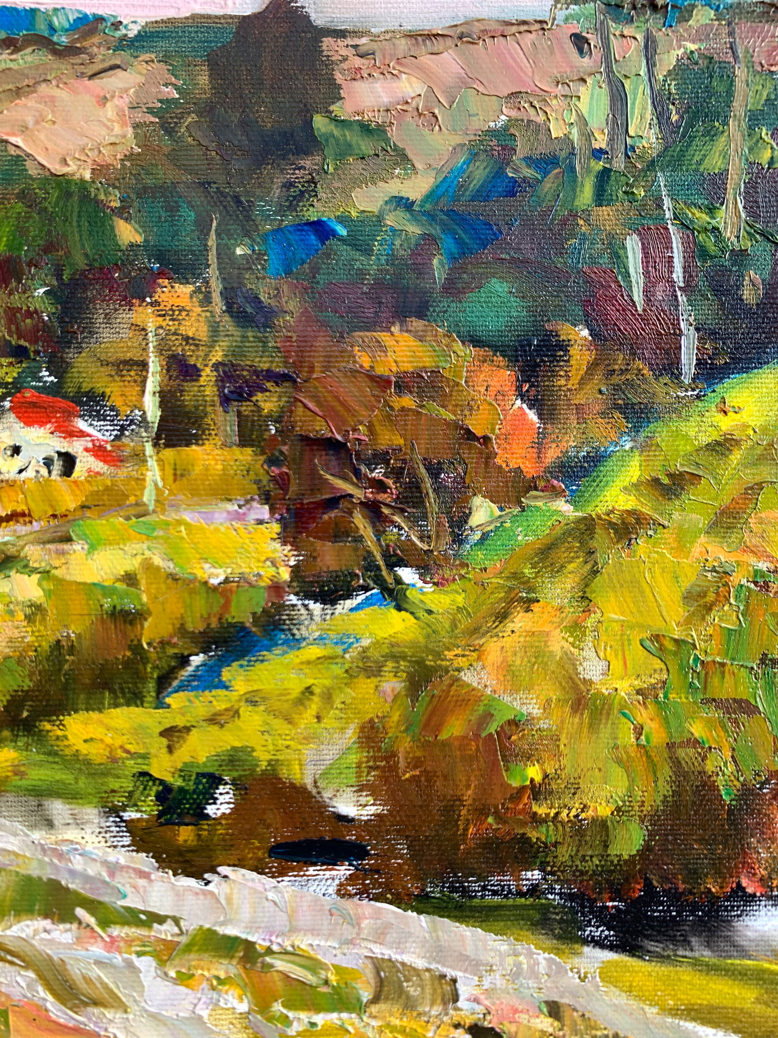 Oil painting Among the hills Sergey Ivanovich Animov - 10