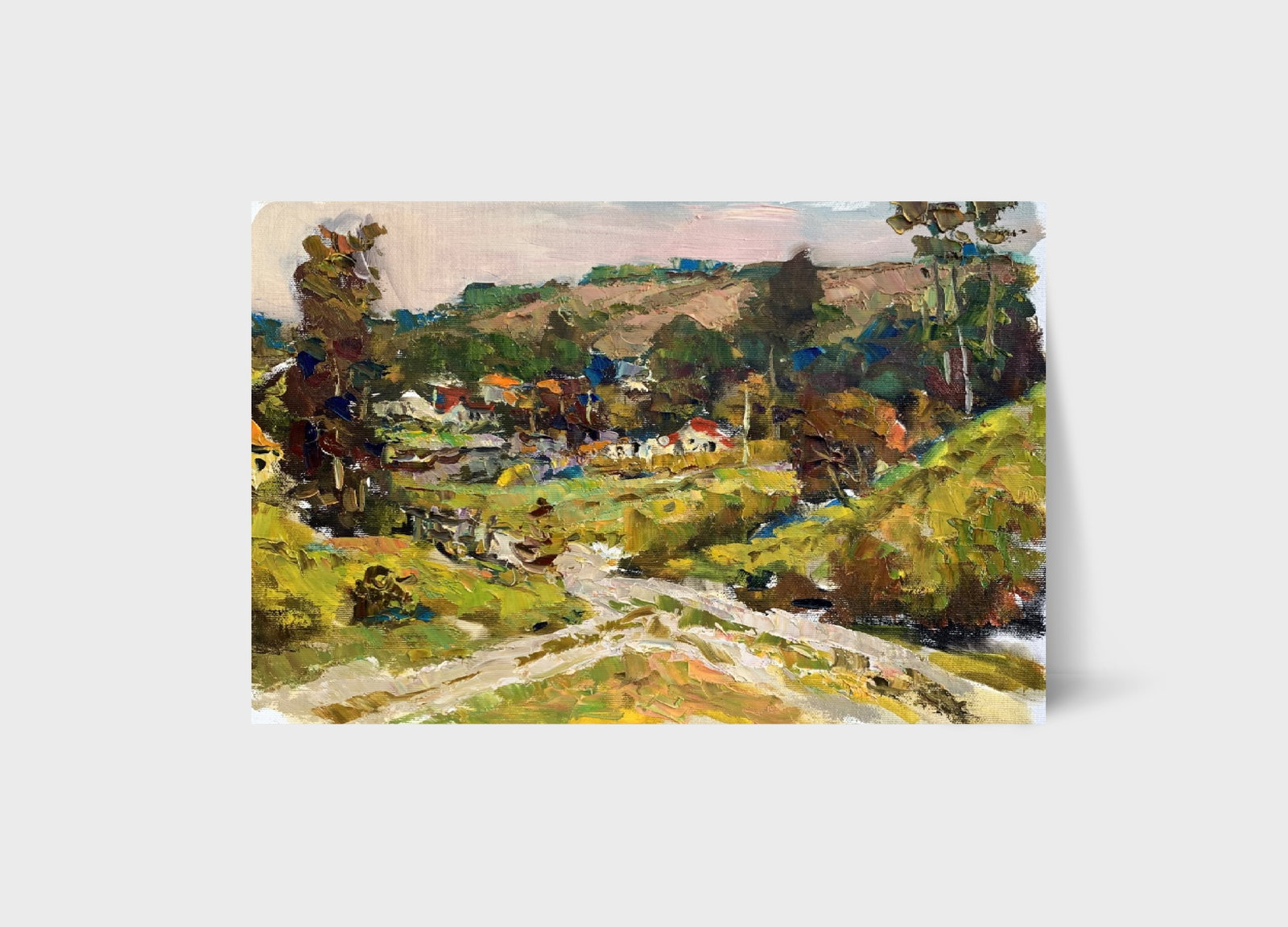 Oil painting Among the hills Sergey Ivanovich Animov - 11