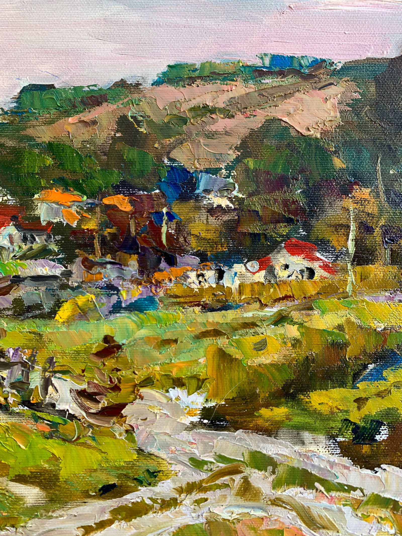Oil painting Among the hills Sergey Ivanovich Animov - 5