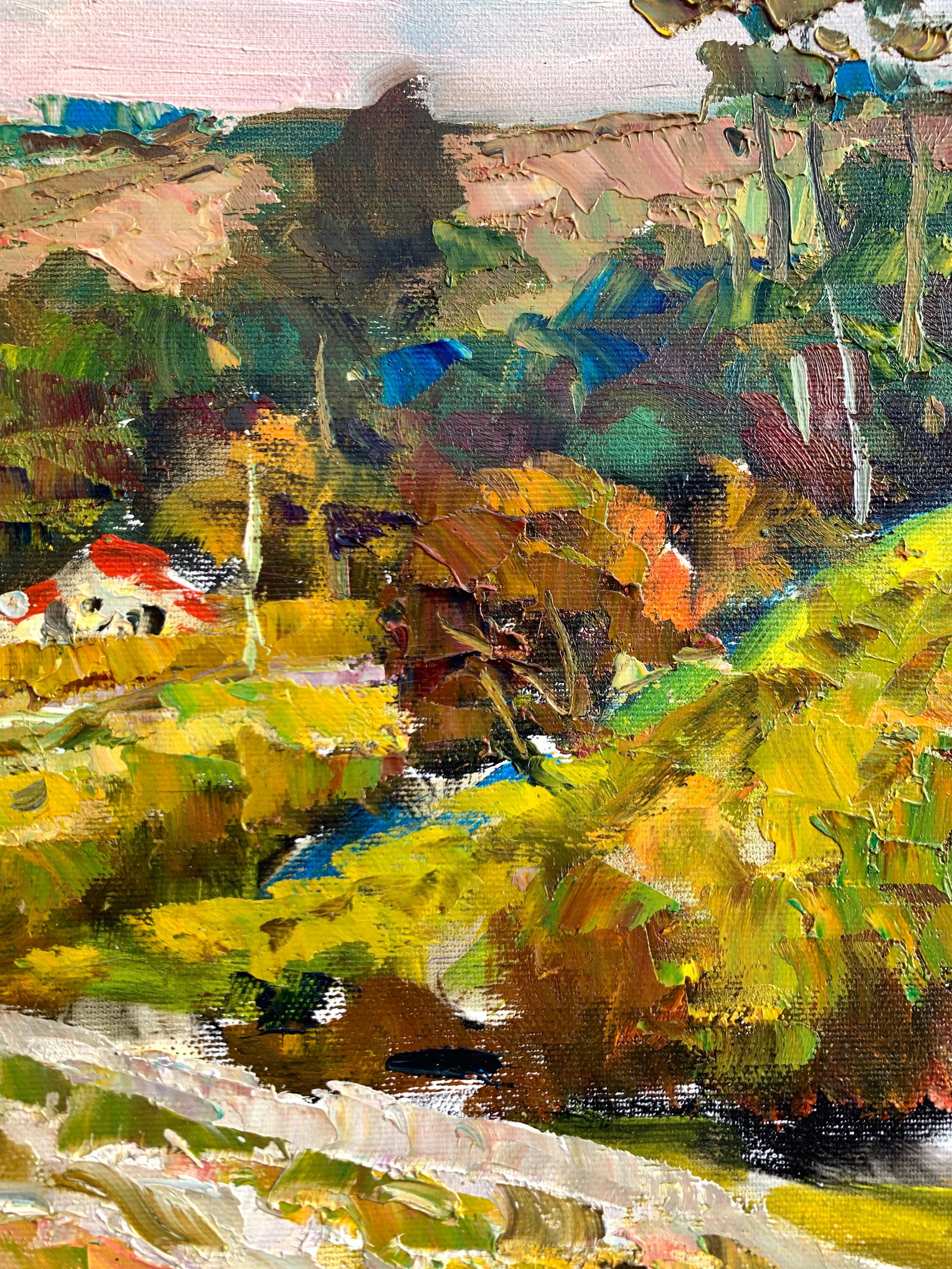 Oil painting Among the hills Sergey Ivanovich Animov - 9