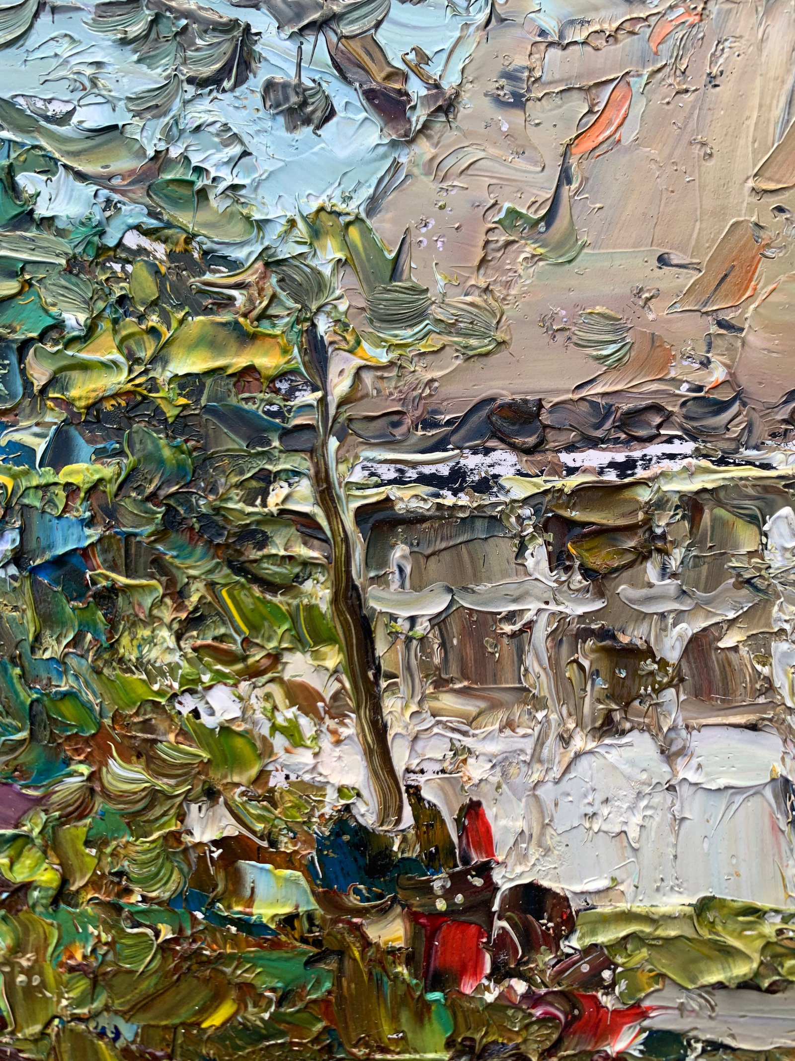 Oil painting Gazebo Sergey Ivanovich Animov - 10