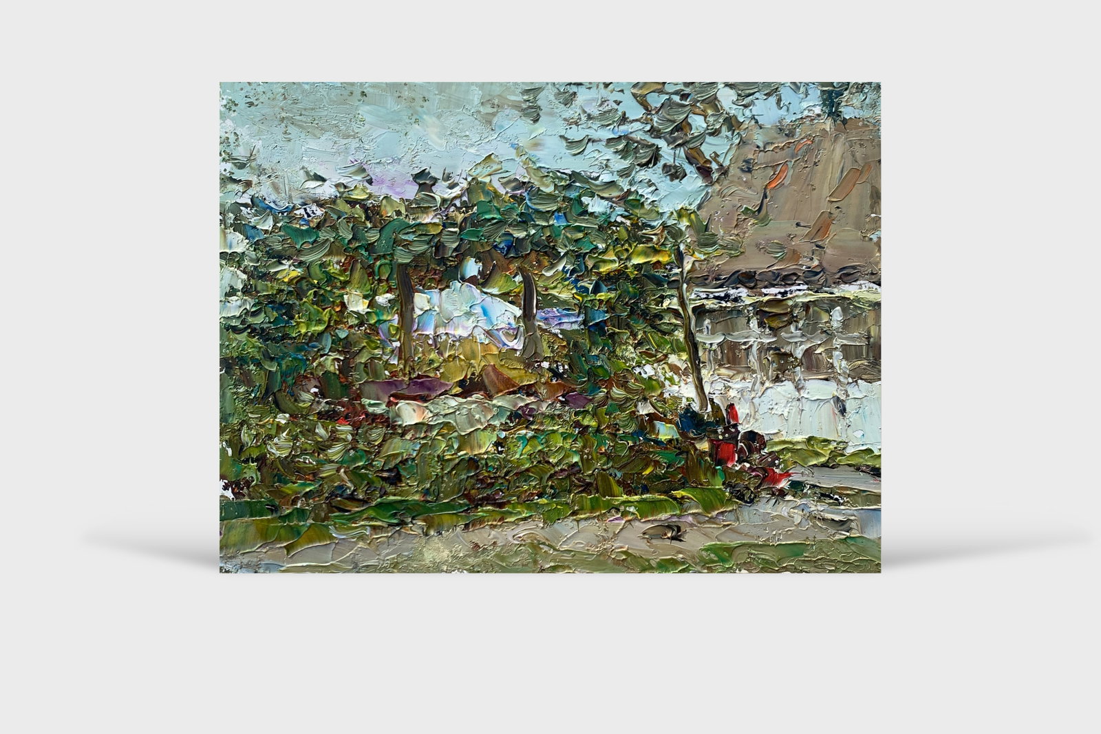 Oil painting Gazebo Sergey Ivanovich Animov - 11