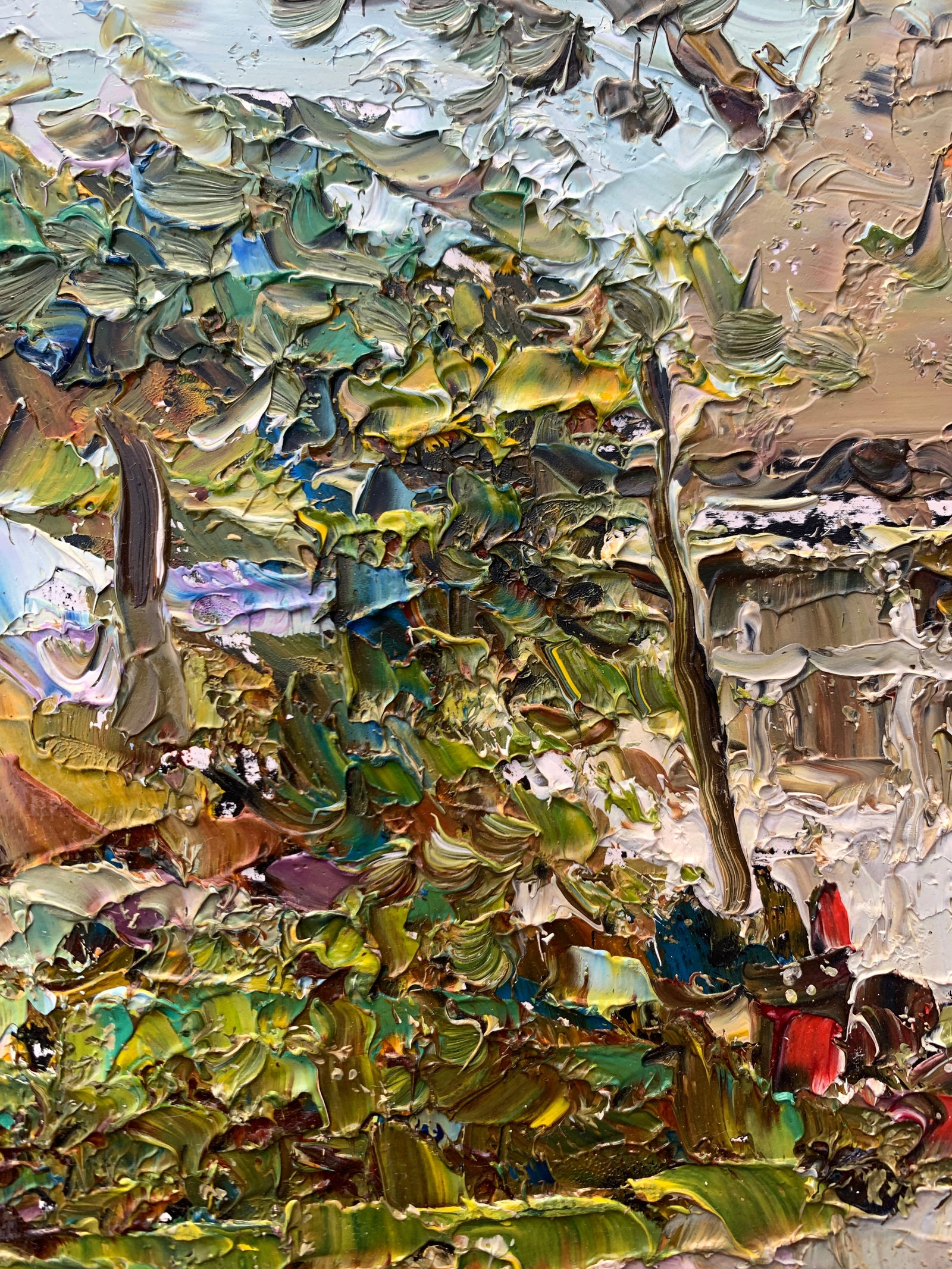 Oil painting Gazebo Sergey Ivanovich Animov - 6