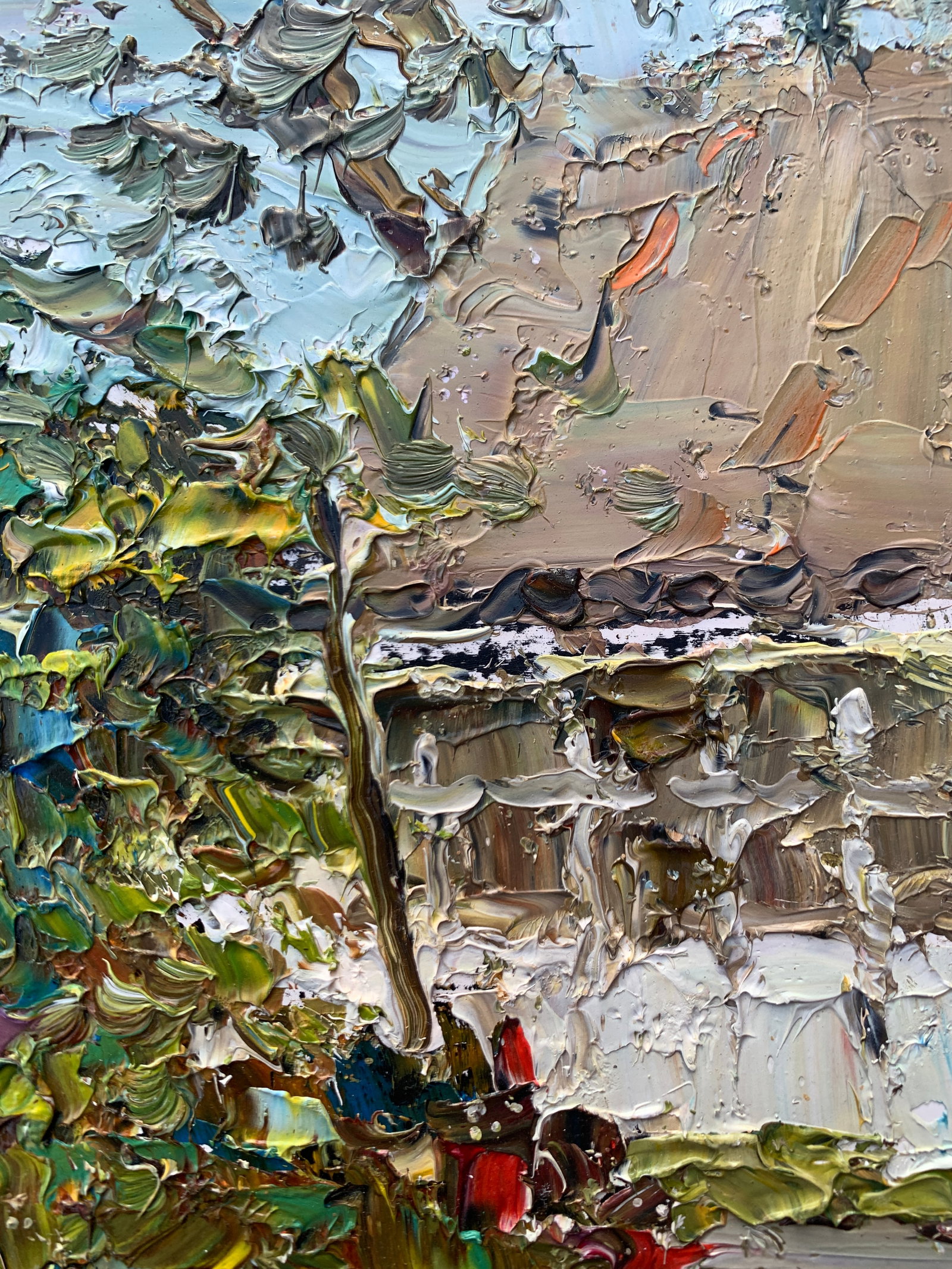 Oil painting Gazebo Sergey Ivanovich Animov - 7