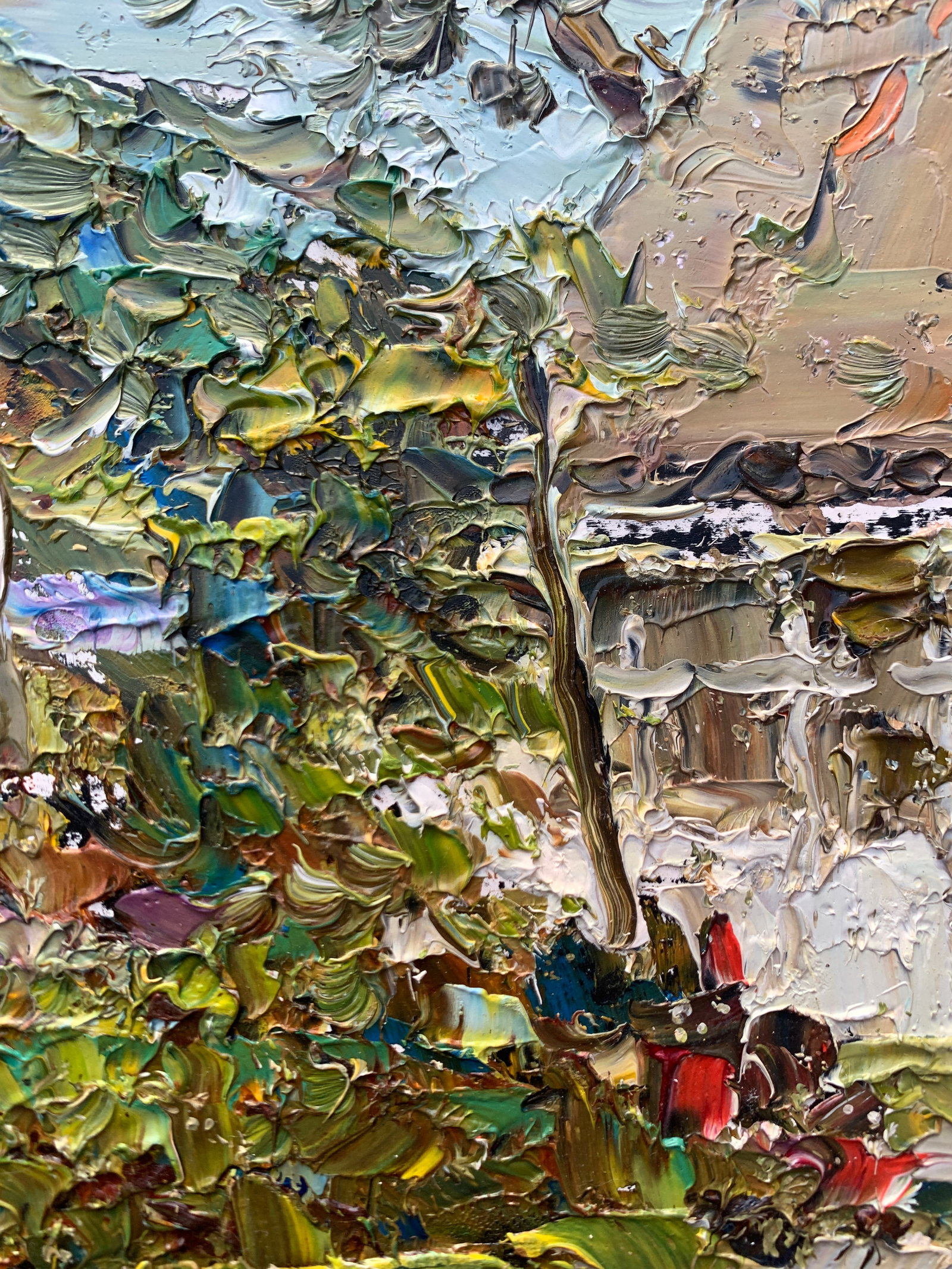 Oil painting Gazebo Sergey Ivanovich Animov - 9