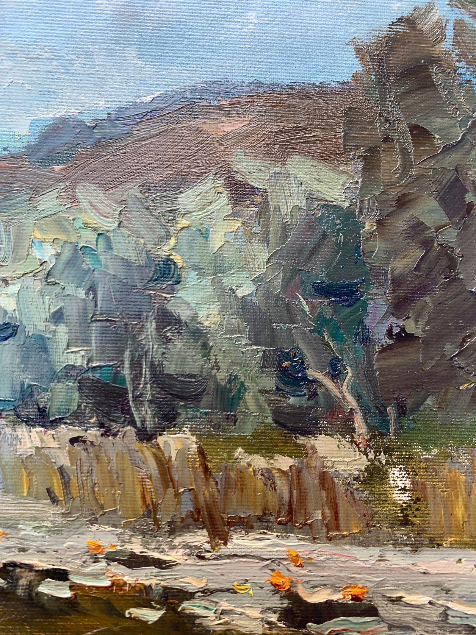 Oil painting frogs croaking Sergey Ivanovich Animov - 10