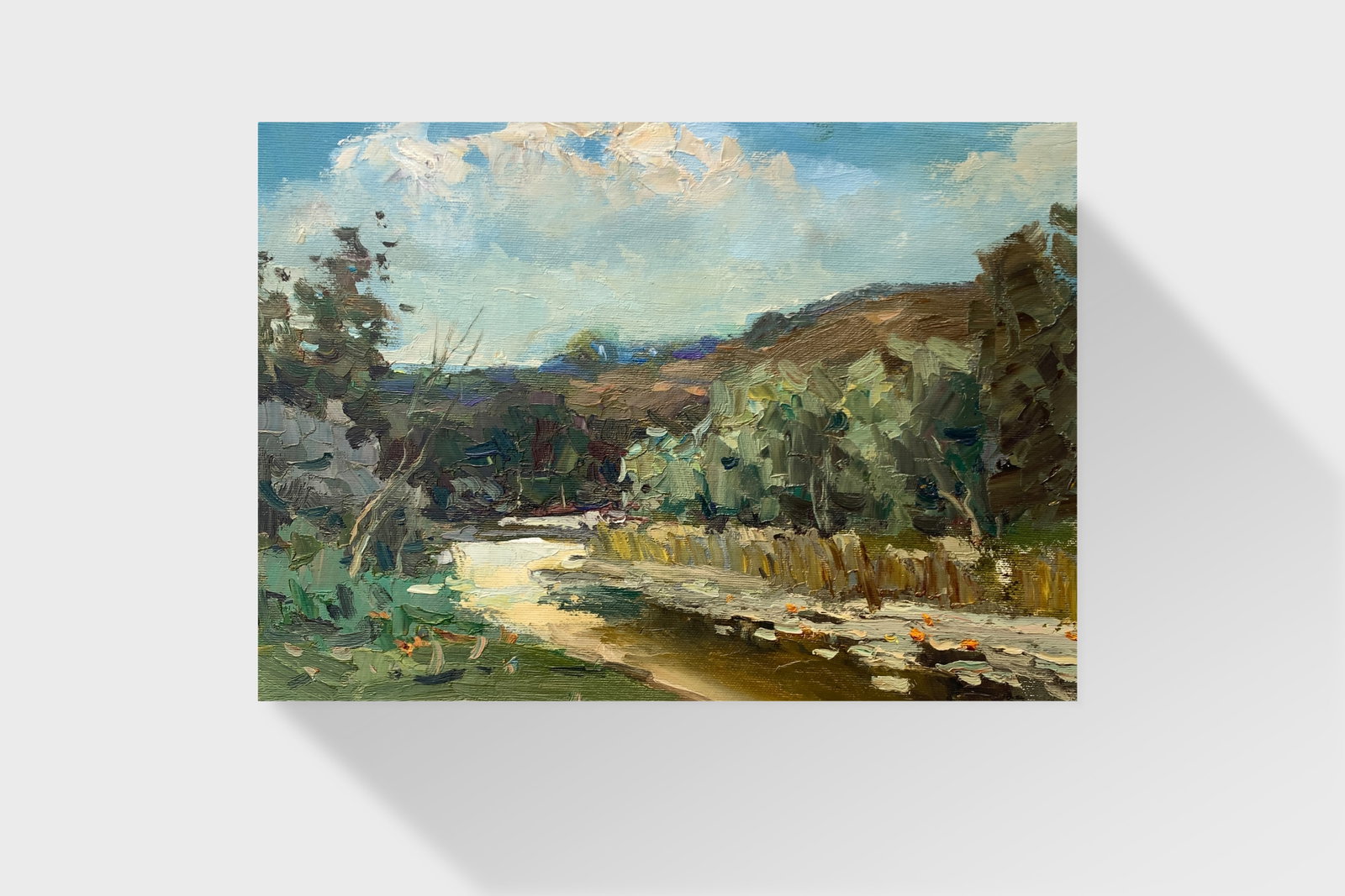 Oil painting frogs croaking Sergey Ivanovich Animov - 11