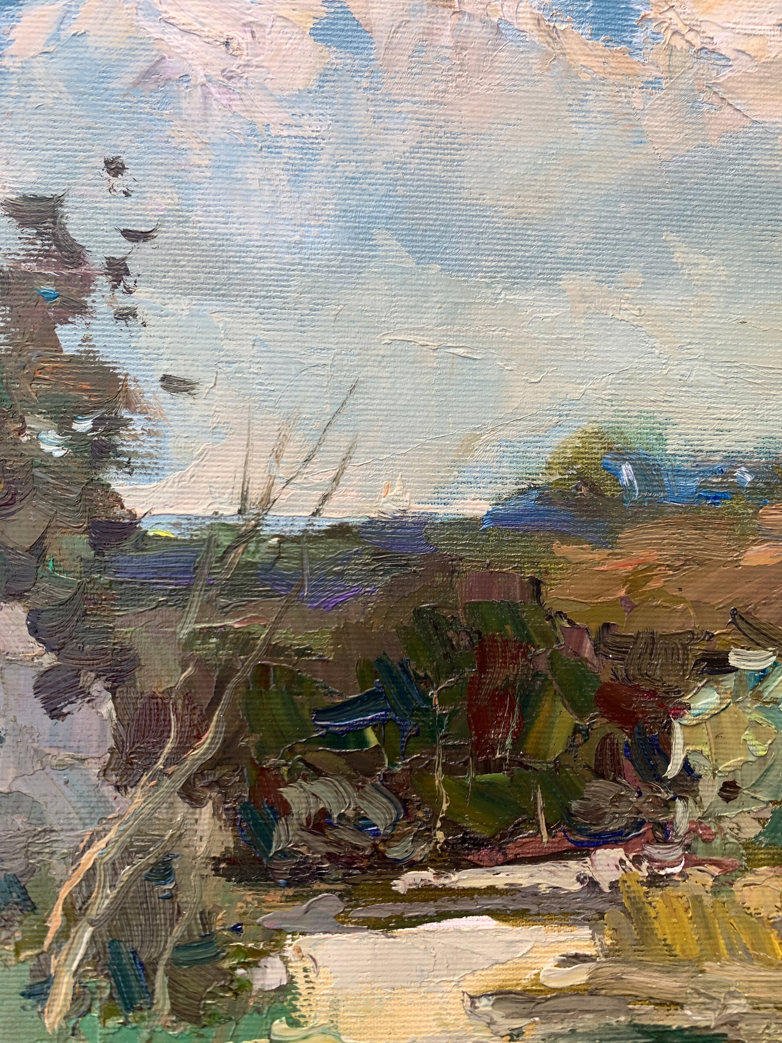 Oil painting frogs croaking Sergey Ivanovich Animov - 3