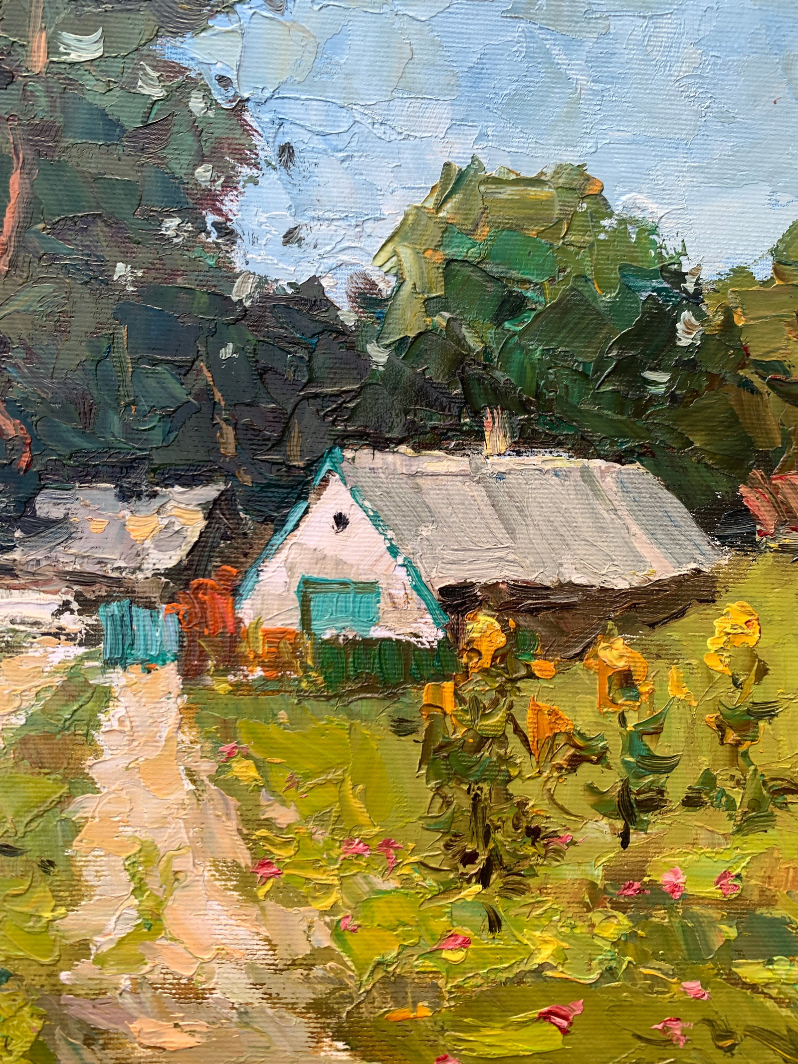 Oil painting way home Sergey Ivanovich Animov - 6
