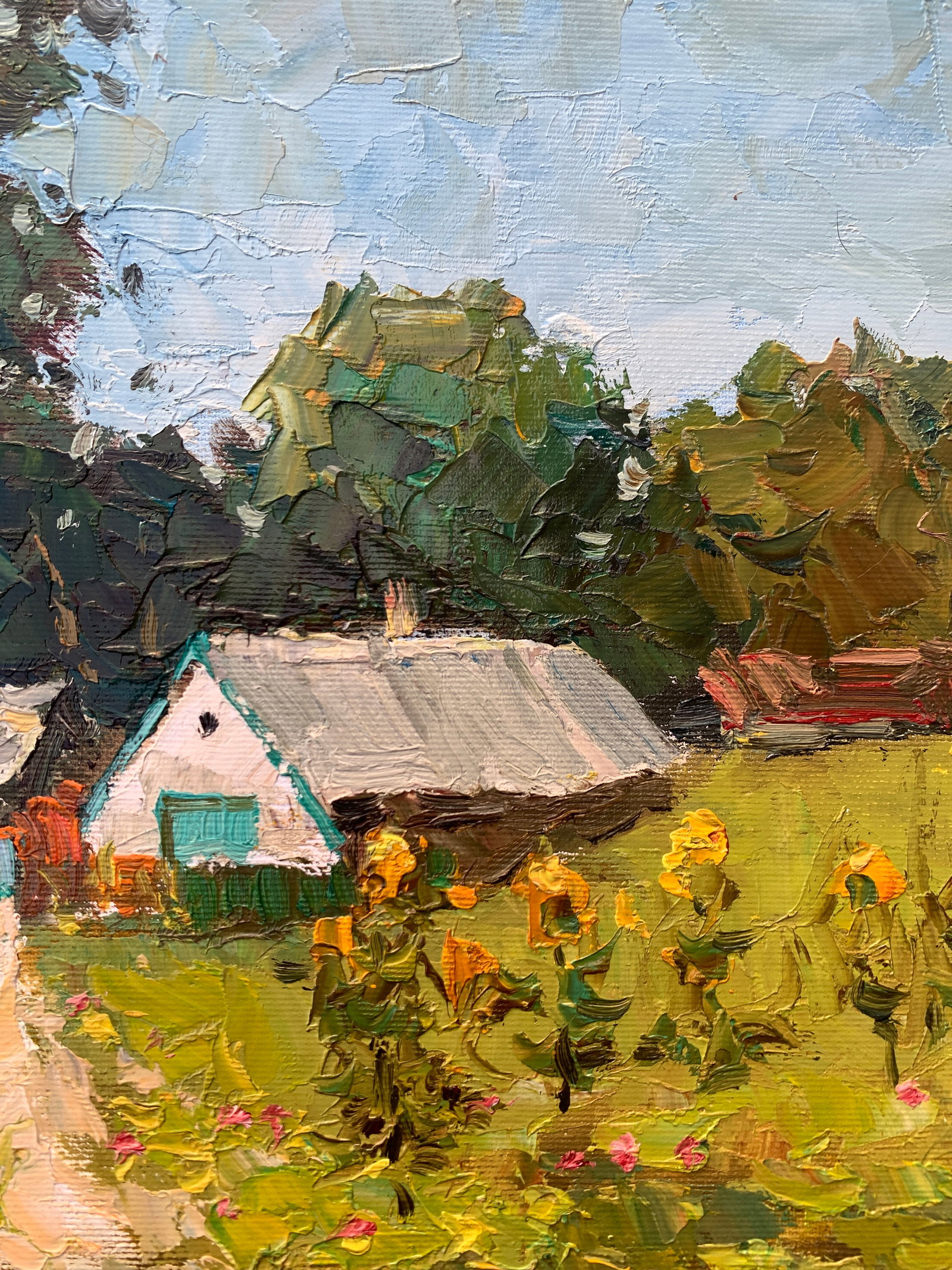 Oil painting way home Sergey Ivanovich Animov - 7
