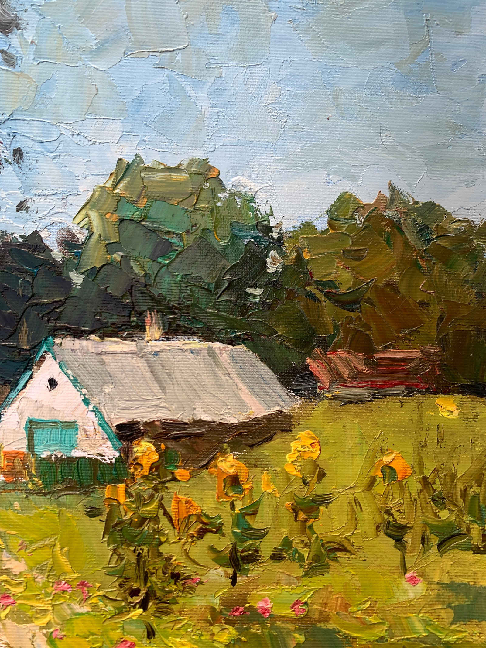 Oil painting way home Sergey Ivanovich Animov - 8