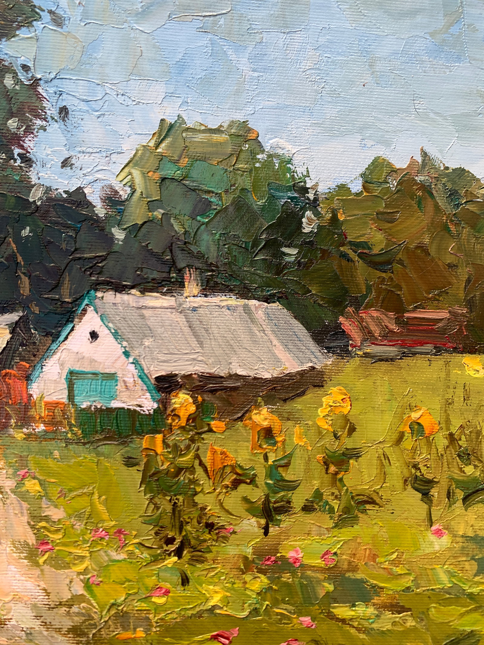 Oil painting way home Sergey Ivanovich Animov - 9