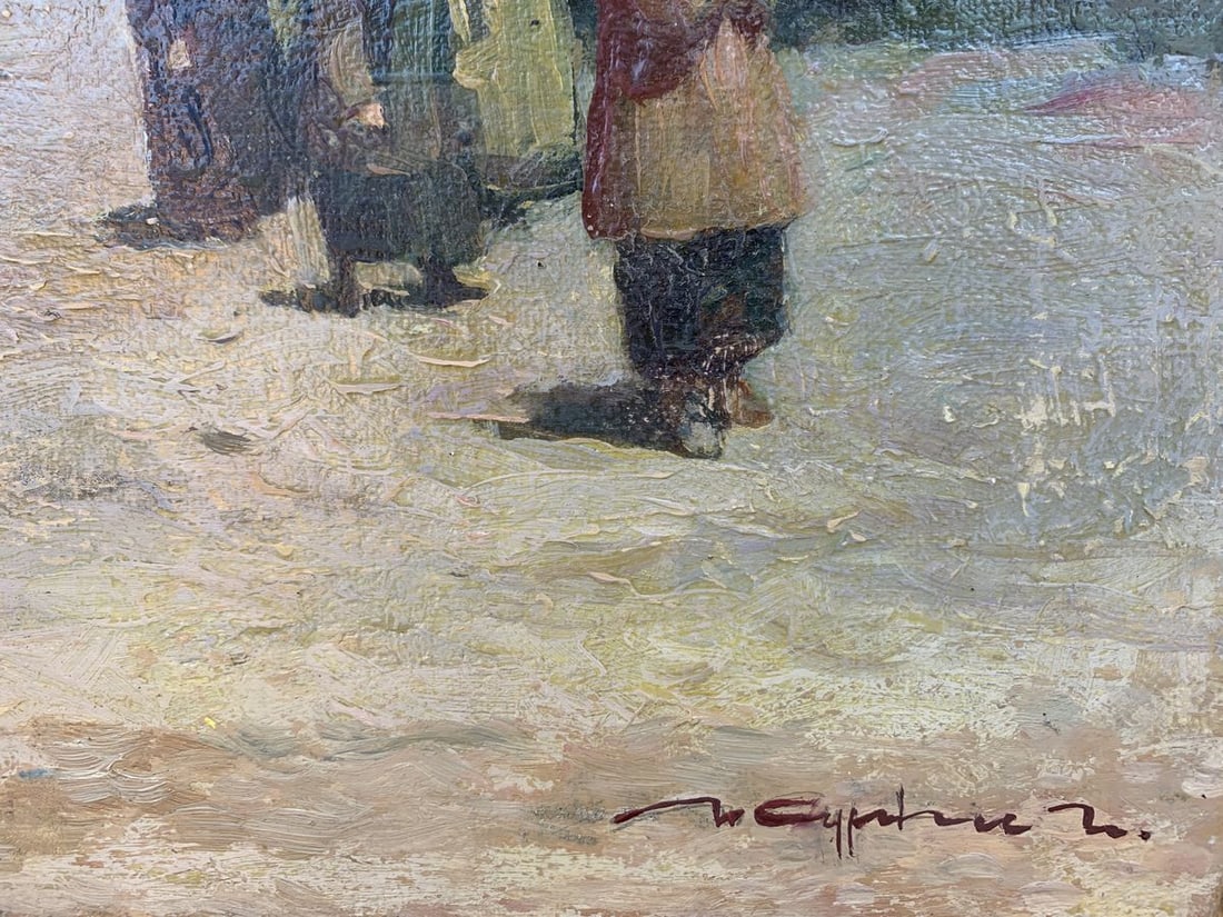 Oil painting painting Sunday Zhurka - 10