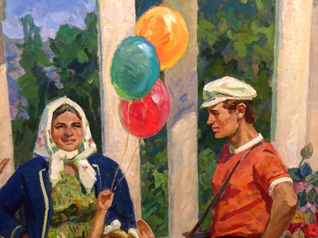 Oil painting Daughter's birthday Chuchalin M.I. - 3