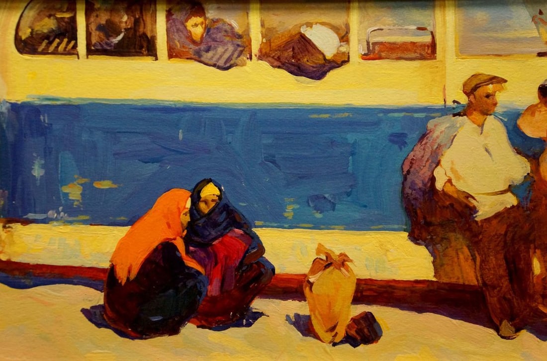 Oil painting On the road Sulimenko Peter Stepanovich - 3
