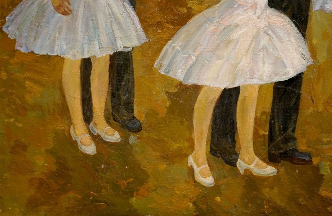 Oil painting Ballroom dancing Fomenok Stanislav Fedorovich - 2