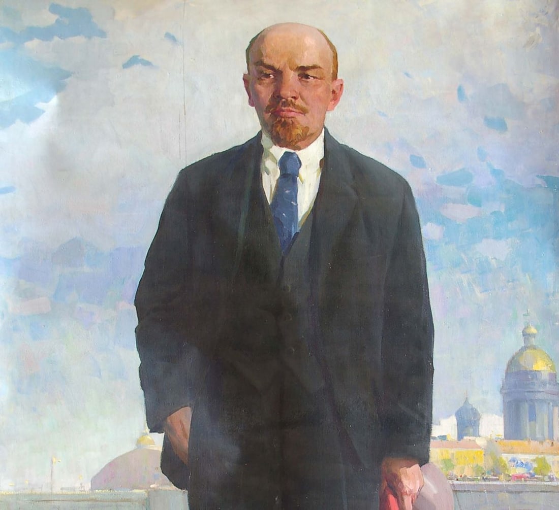 Oil painting Lenin Soroka Arkady Vasilievich - 4