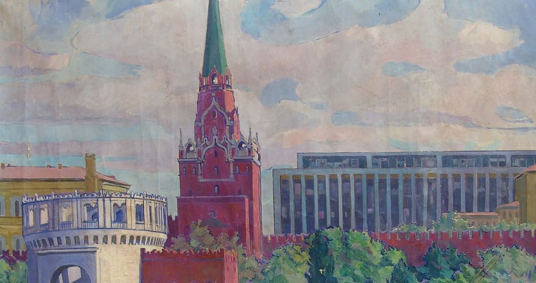 Oil painting Red Square Strelnikov Vladimir Vladimirovich - 4