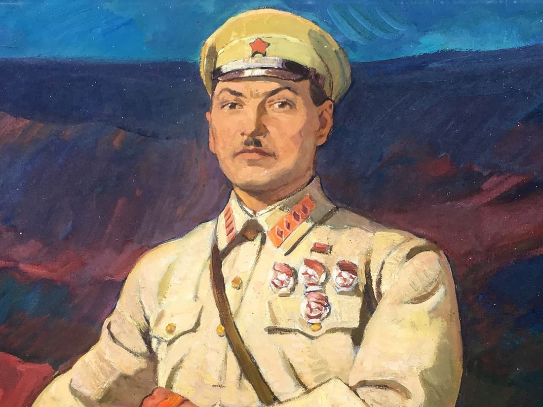 Oil painting Portrait of an officer Sirotenko Yuri Georgievich - 7