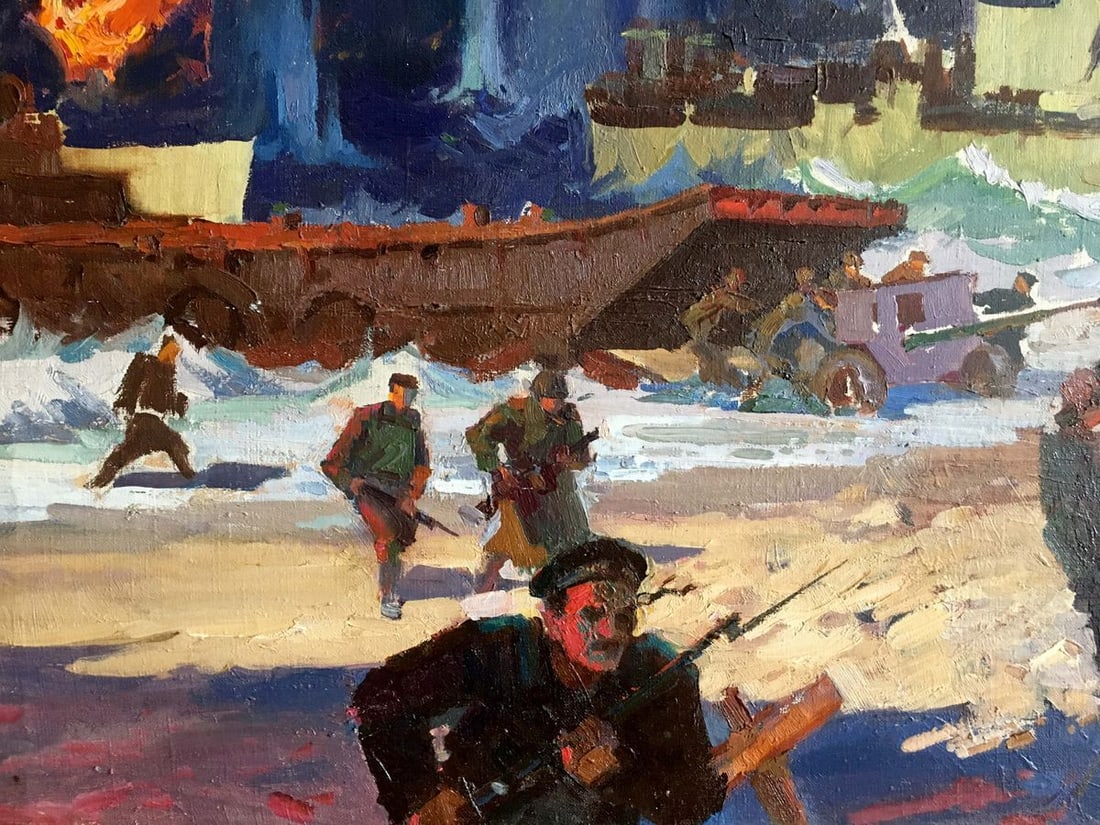 Oil painting Eltigen Ivan Ivanovich Zakharov - 2