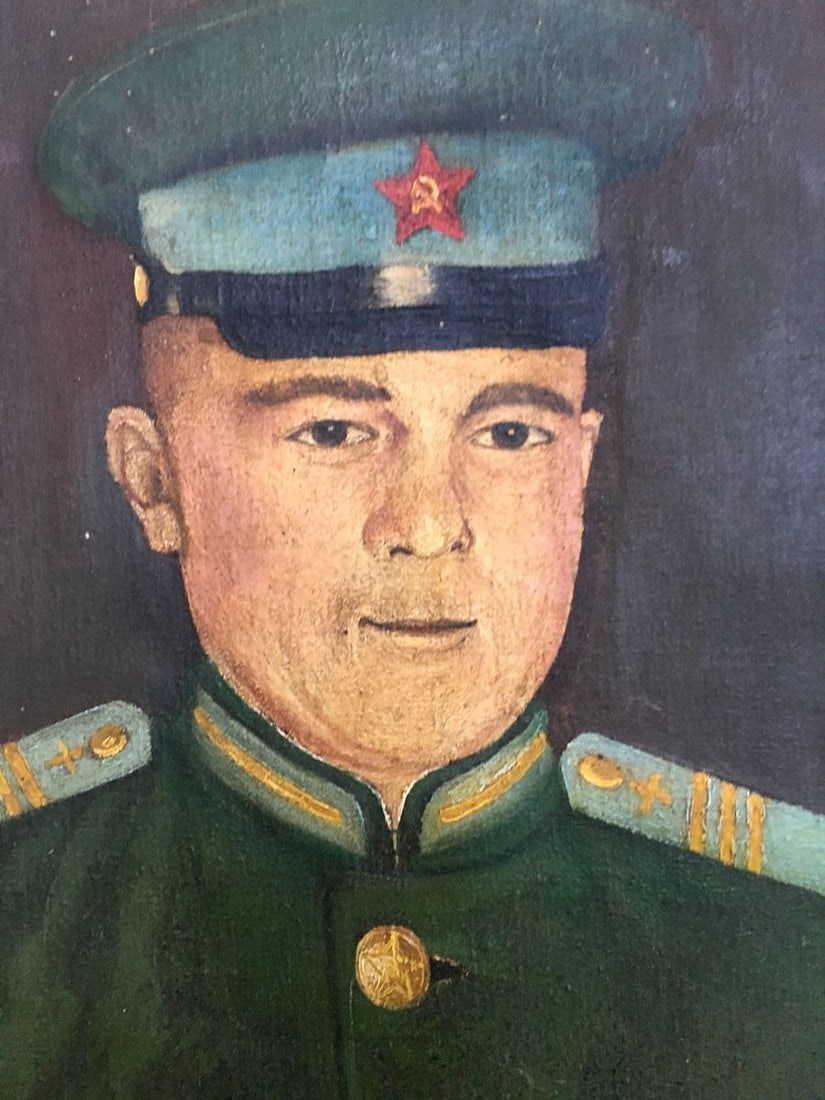 Oil painting Soldier portrait Ivanenko Vladimir Mikhailovich - 2