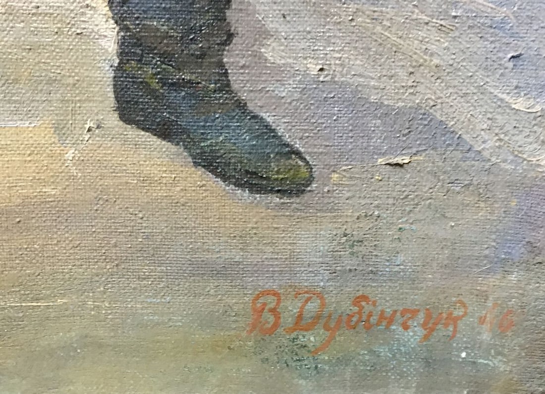 Oil painting Ilyinsky fair in Romny Dubinchuk Victor - 7