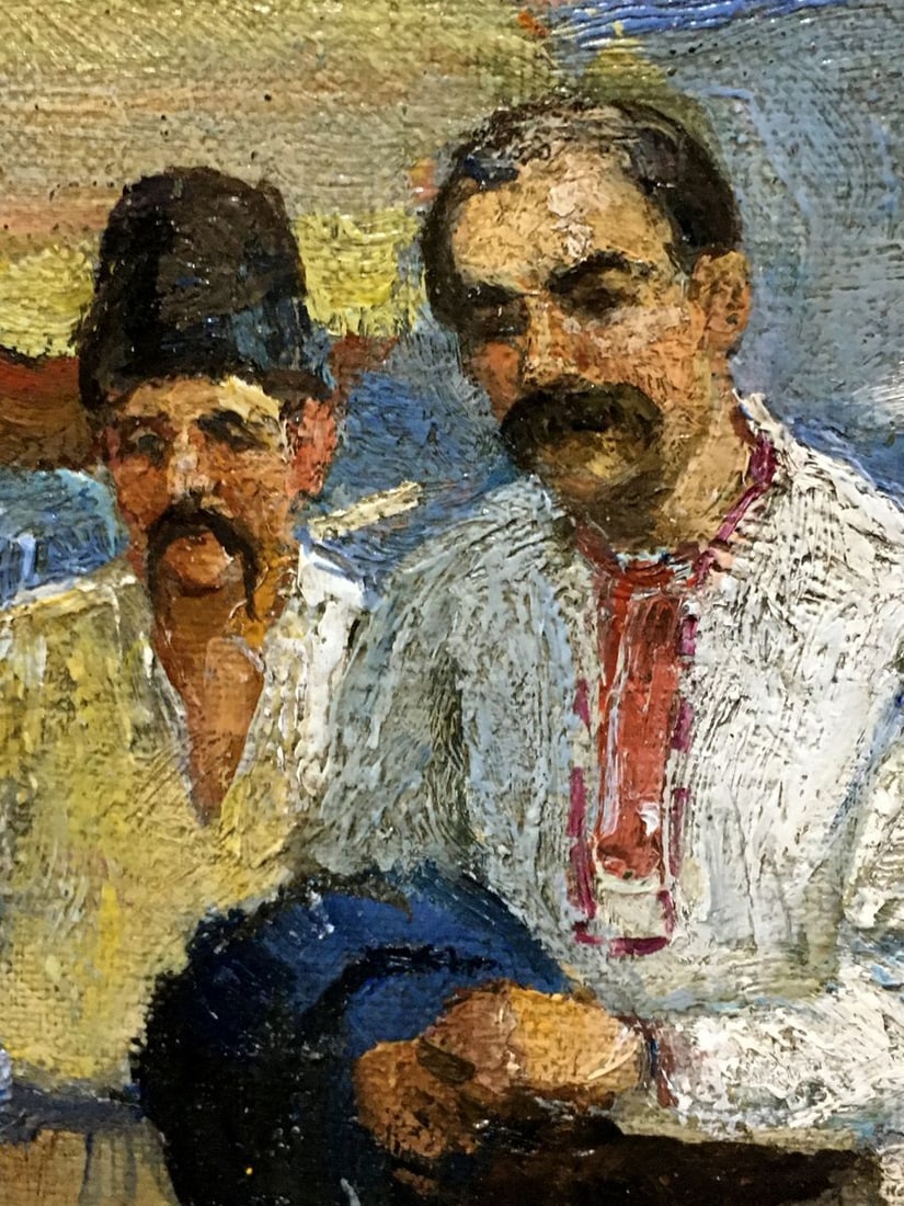 Oil painting Ilyinsky fair in Romny Dubinchuk Victor - 9