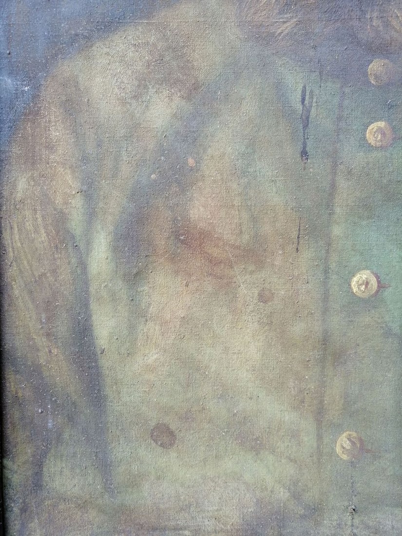 Oil painting Soldier portrait Unknown artist - 6