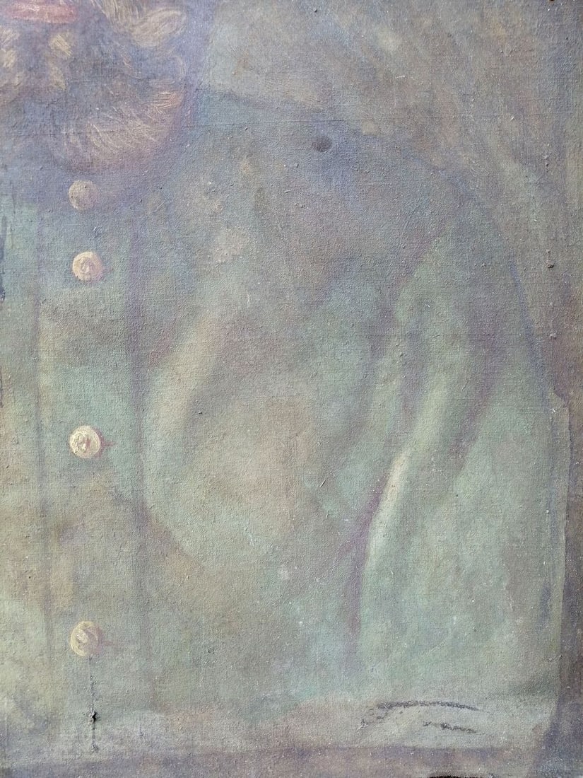 Oil painting Soldier portrait Unknown artist - 7