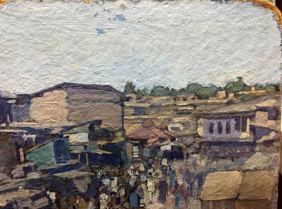 Oil painting Market Yudin Igor Dmitrievich - 8