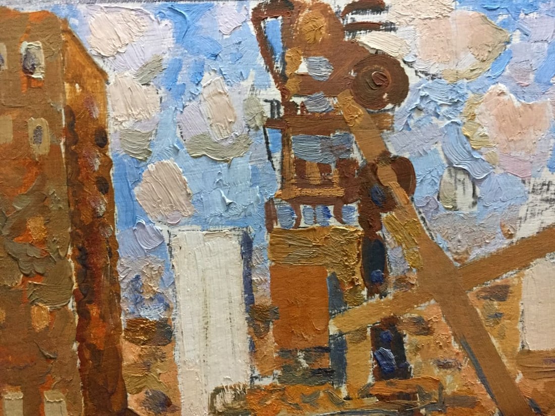 Oil painting Building complex Kostenko Anatoly Alexandrovich - 6