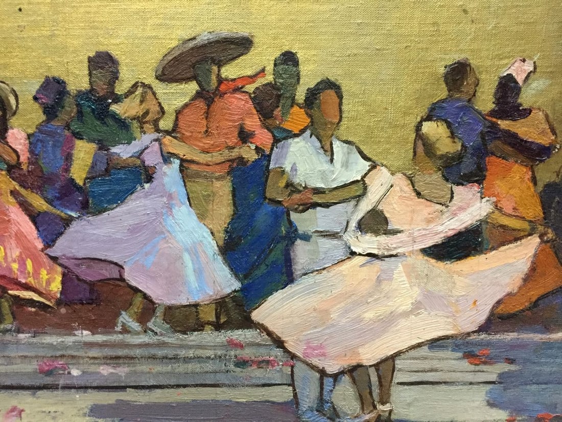 Oil painting Ball Konstantin Ivanovich Pokulity - 3
